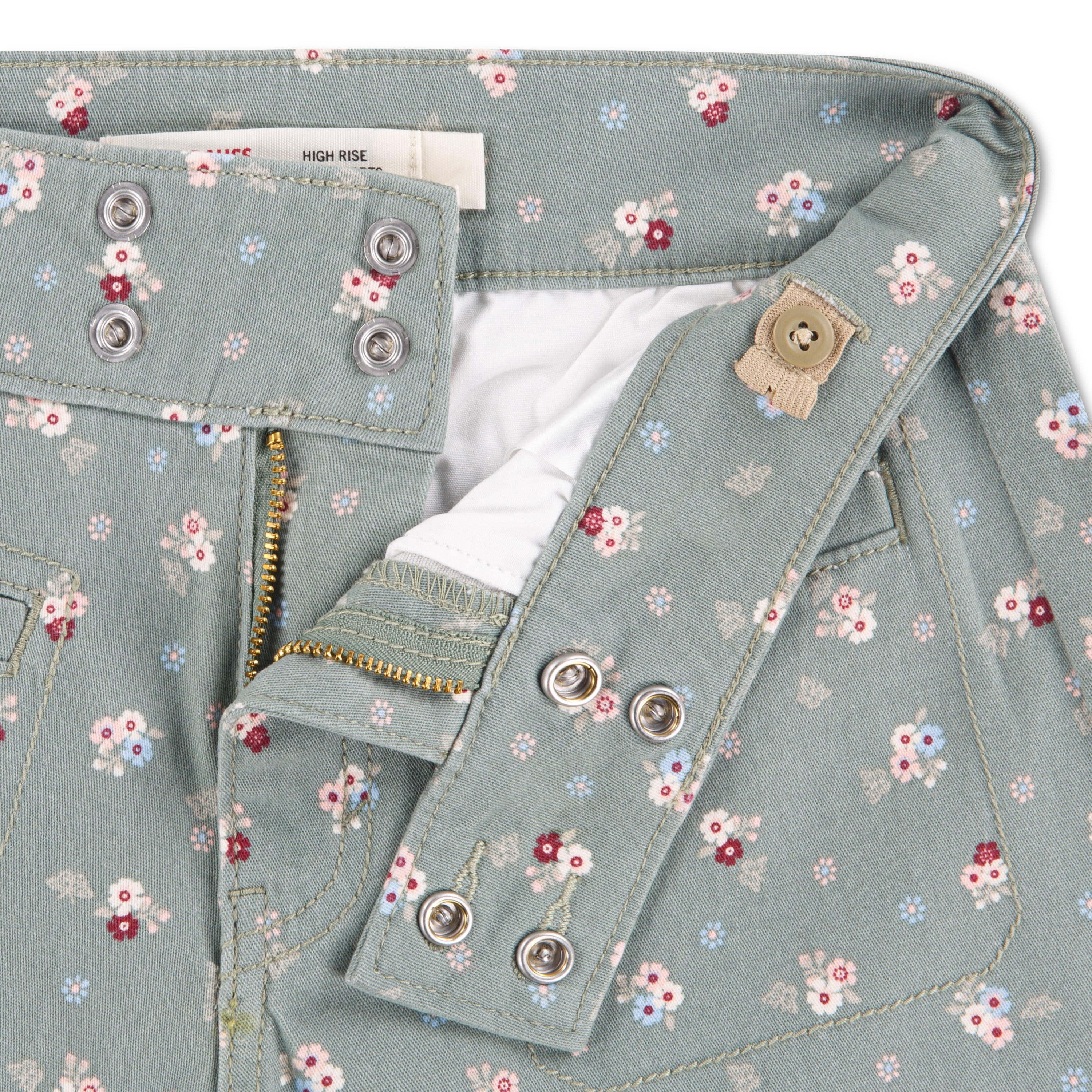 Levi Strauss Signature Girls A-Line Twill Shorts (Casual Everyday Fit, Size 5-18) 2qlhm