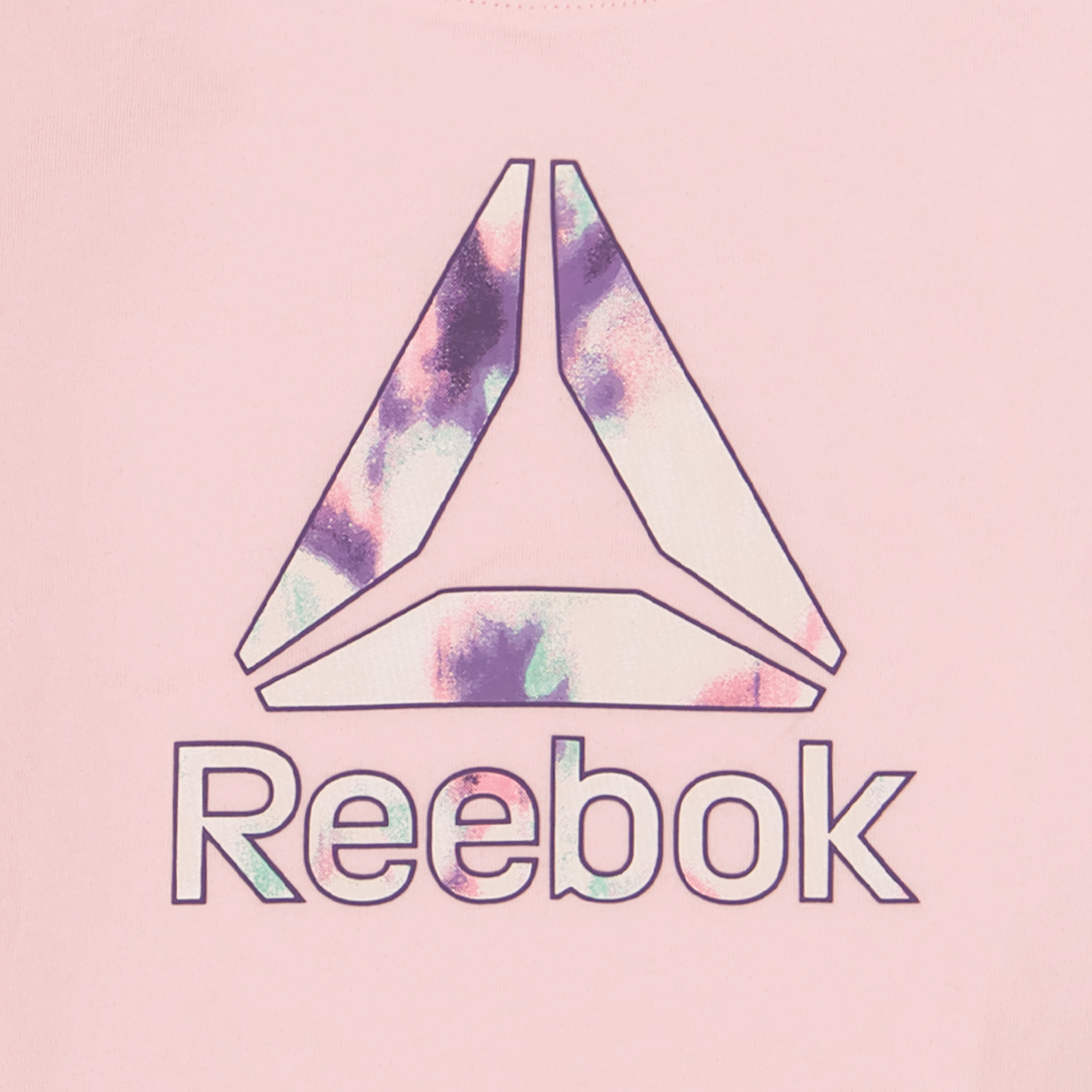 Reebok Toddler Girls Athletic Tee and Short Set (Pink, 5T) mfli8