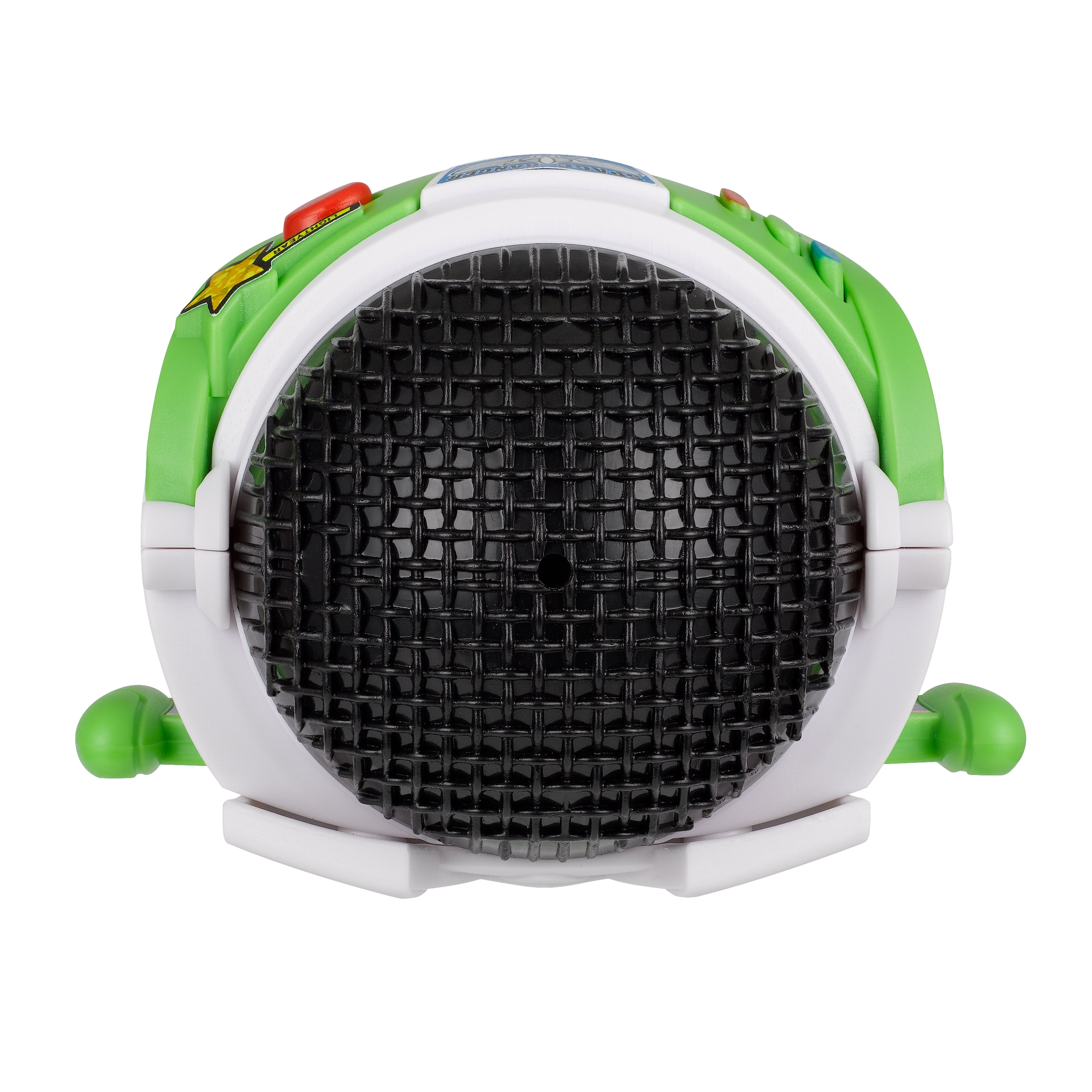 Disney Pixar Toy Story Buzz Lightyear Voice Changer Microphone with Pop-Out Wings (Red, 8 in) l51k7