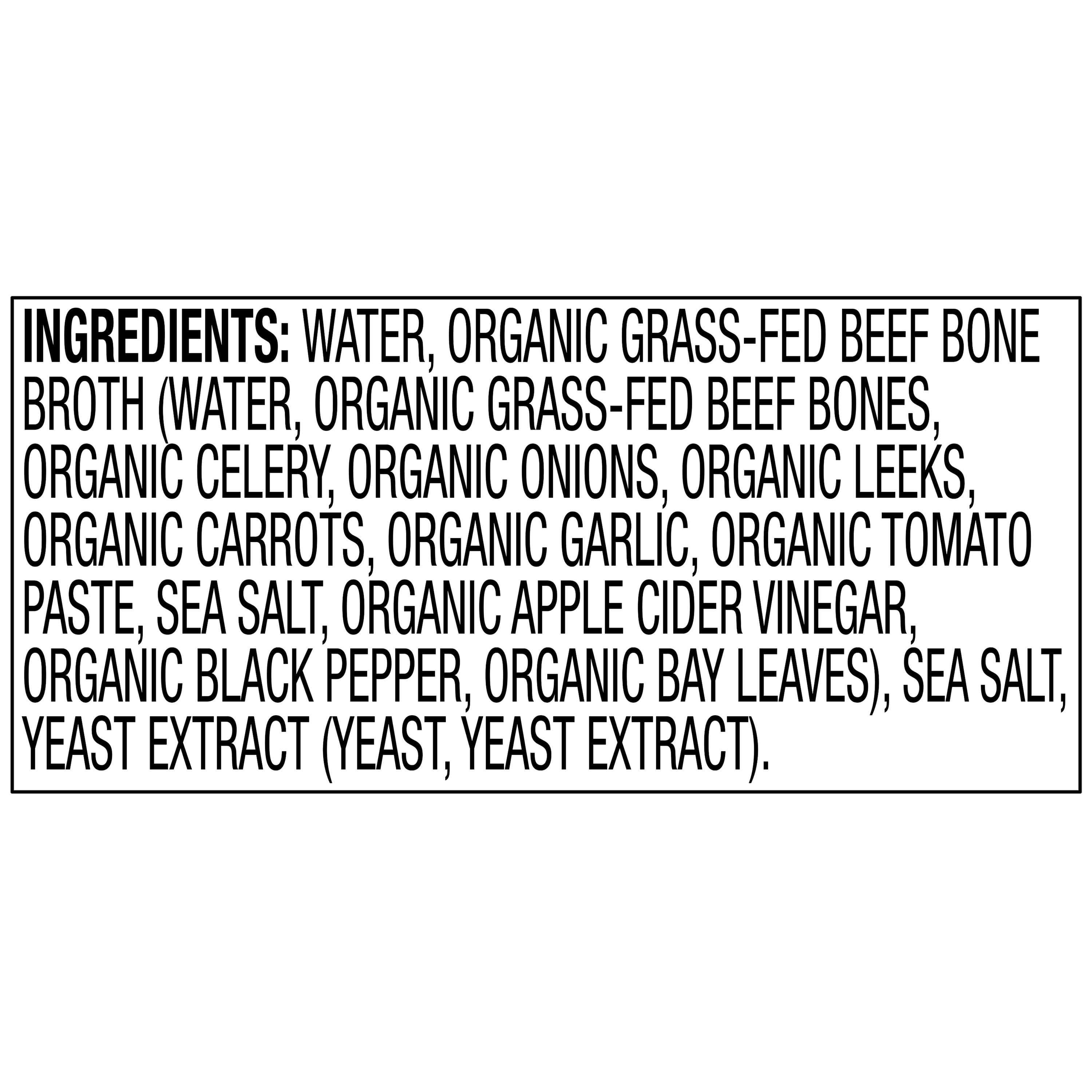 bettergoods Organic Grass-Fed Beef Bone Broth, Nutrient-Rich Savory Soup Base (16.9 oz) ml4dc