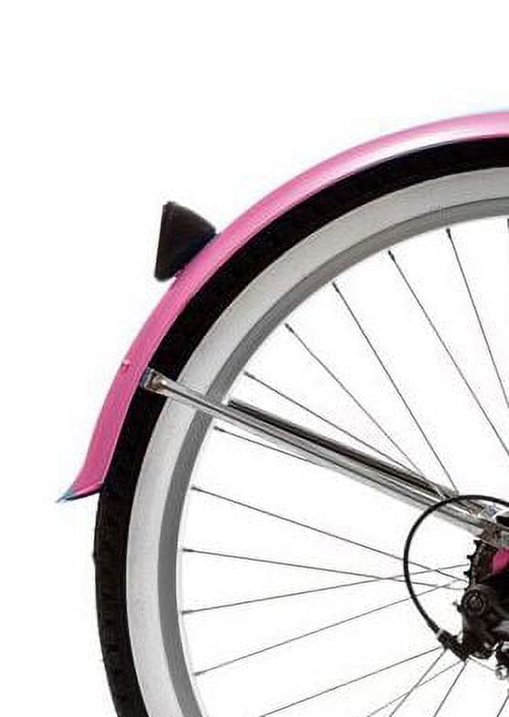 Wonder Wheels 26 in. Beach Cruiser Bicycle (7 Speed, Pink Rims) l51w2