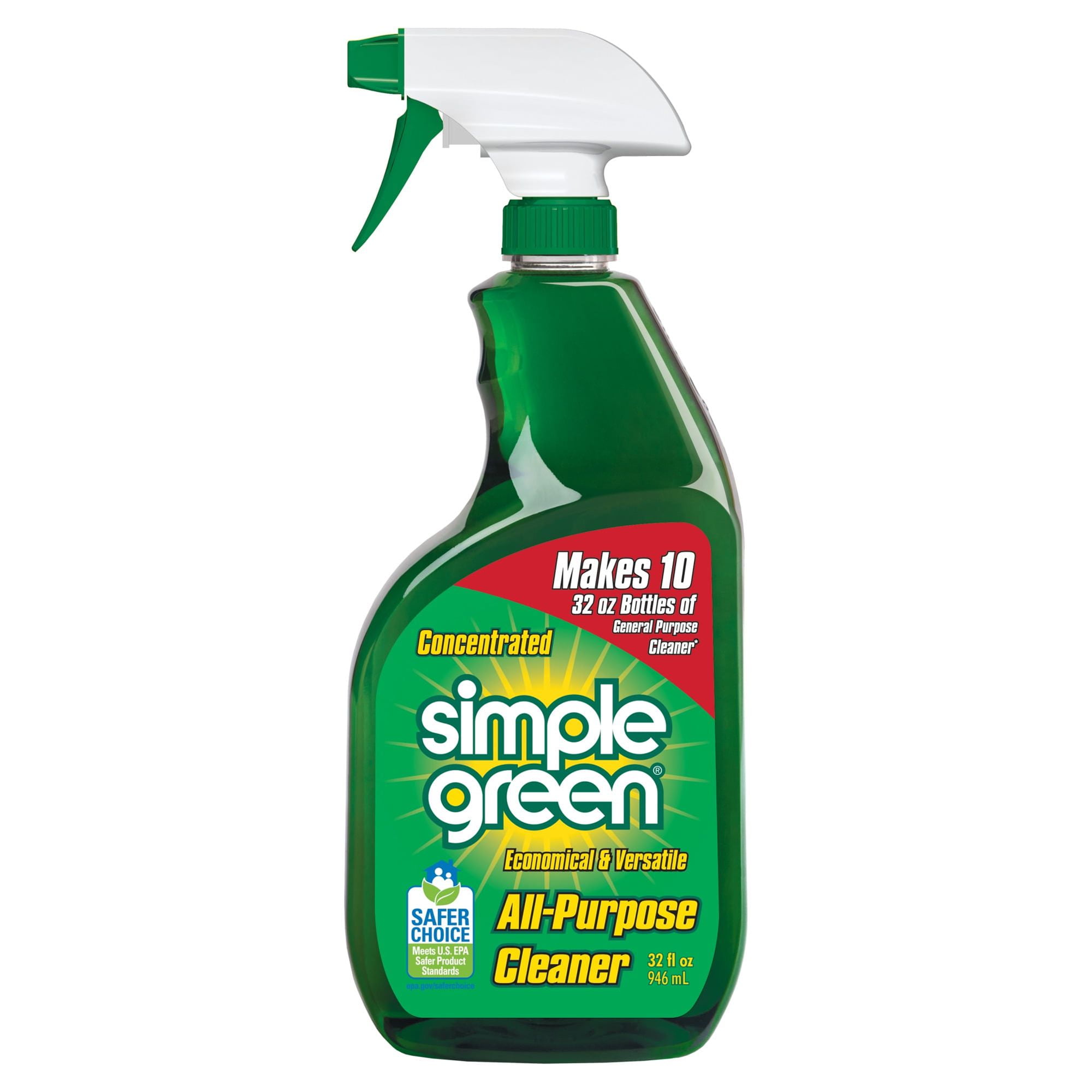 Simple Green All-Purpose Cleaner Concentrate, Heavy-Duty Degreaser and Stain Remover (Original, 3 Pack, 32 fl oz) otipt