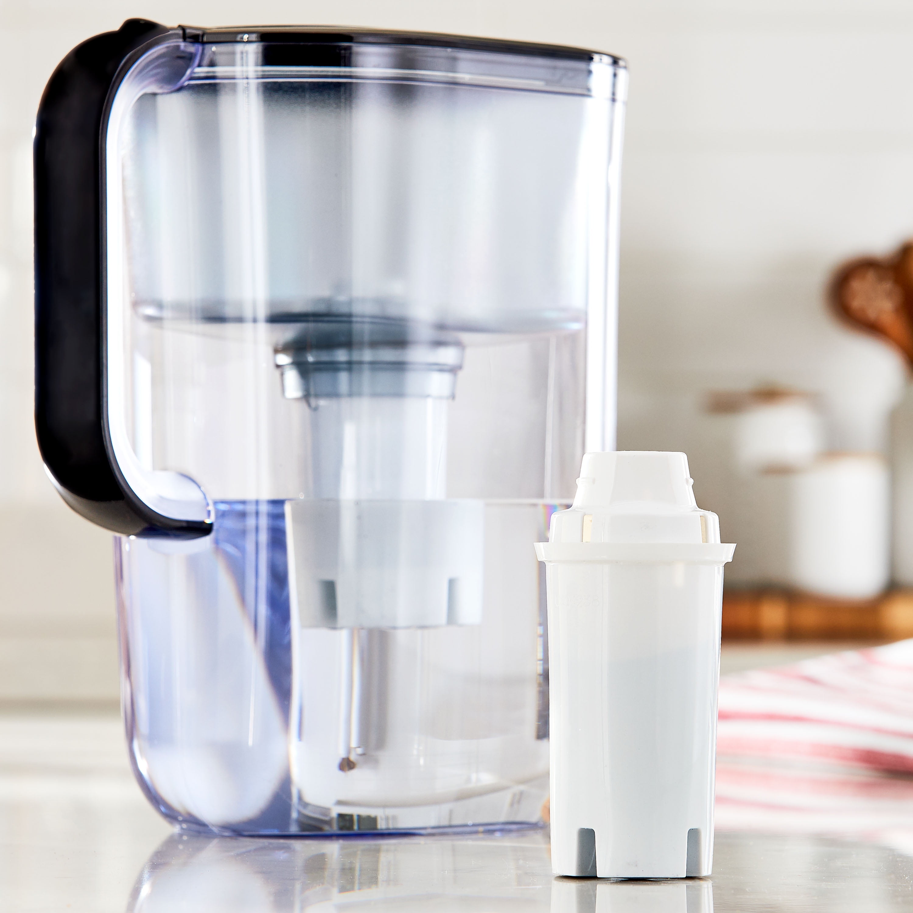 Great Value Water Pitcher Replacement Filters (Compatible with Brita, 3 Pack) sitb3
