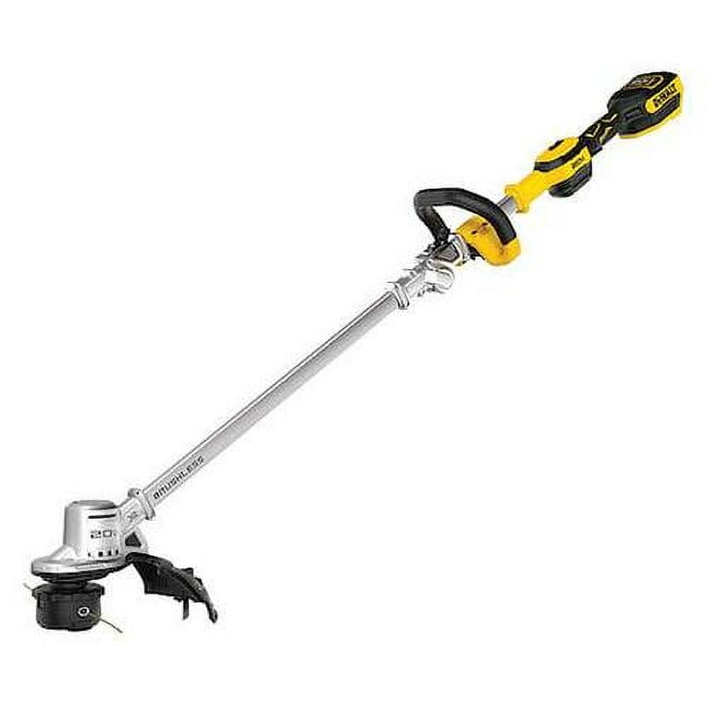 DEWALT 20V Max Cordless String Trimmer, Foldable Design, High-Efficiency Brushless Motor (Yellow, 14 in Cutting Width) 8xr9t