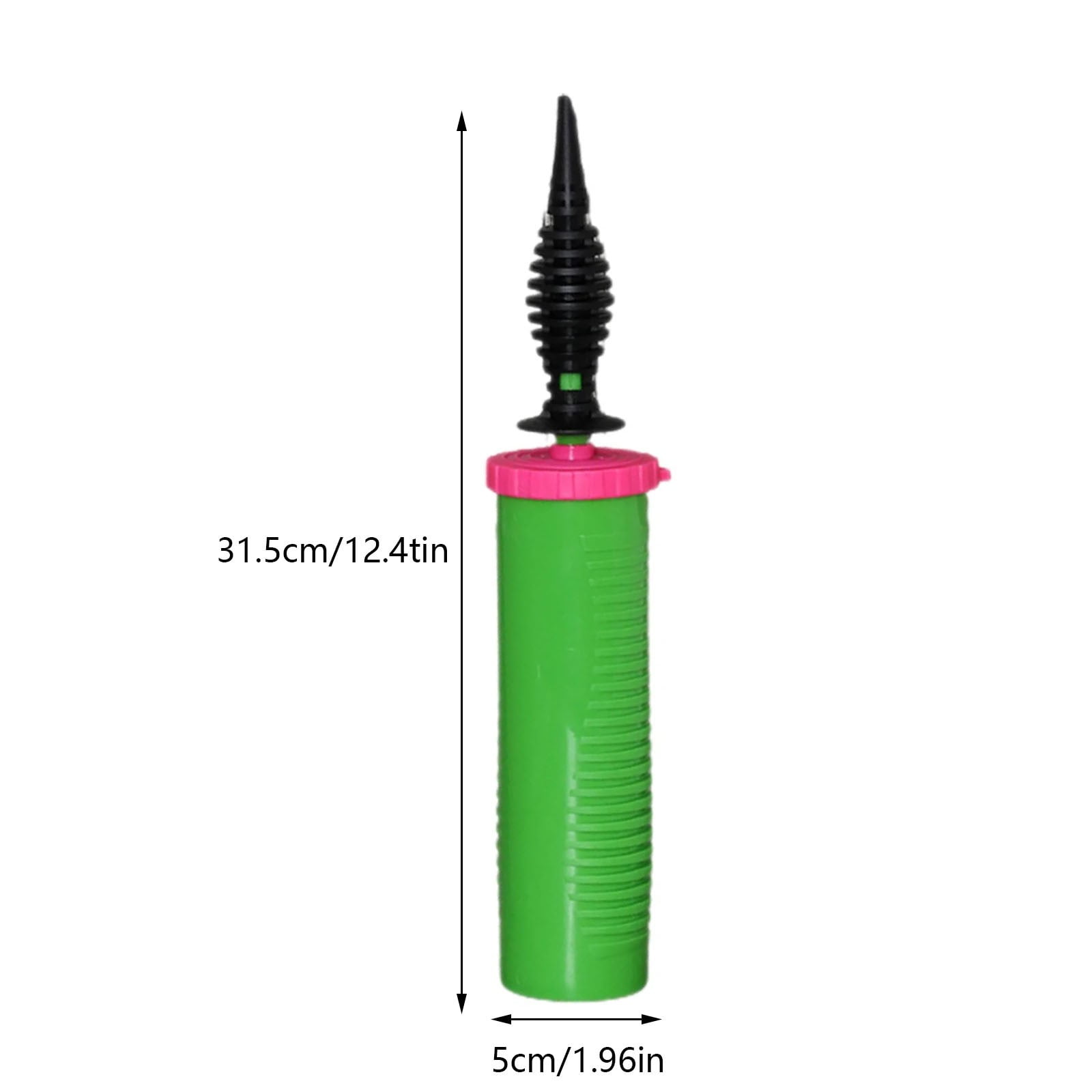 Generic Hand Push Two-Way Inflator Manual Air Pump for Party Balloons and Inflatables (11 in) vyrpv