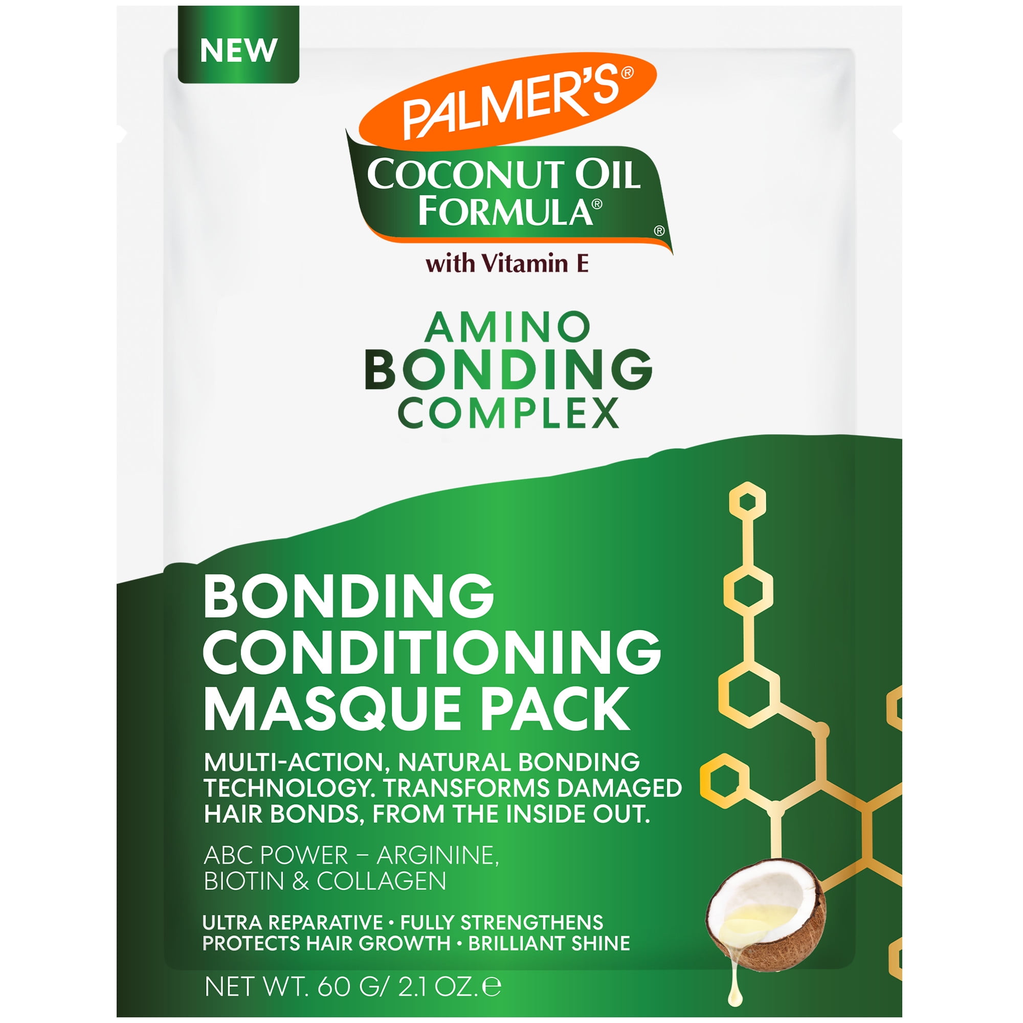 Palmer's Coconut Oil Formula Amino Bonding Complex Reparative Hair Masque (2.1 fl oz) hlrja