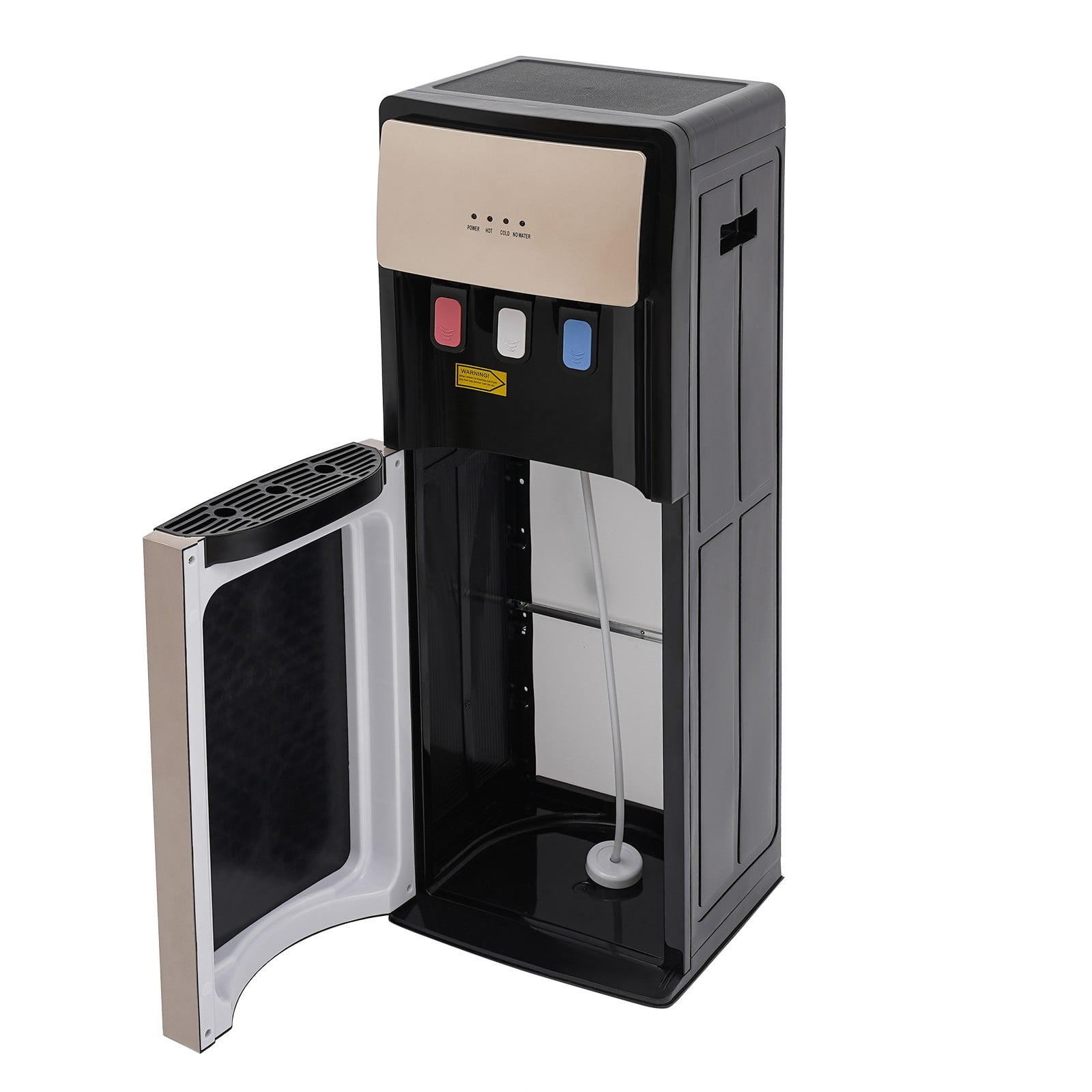 ChicHomey Bottom Loading Water Dispenser, Electric Water Cooler with 3 Temperature Settings (Champaign Gold) w01ly