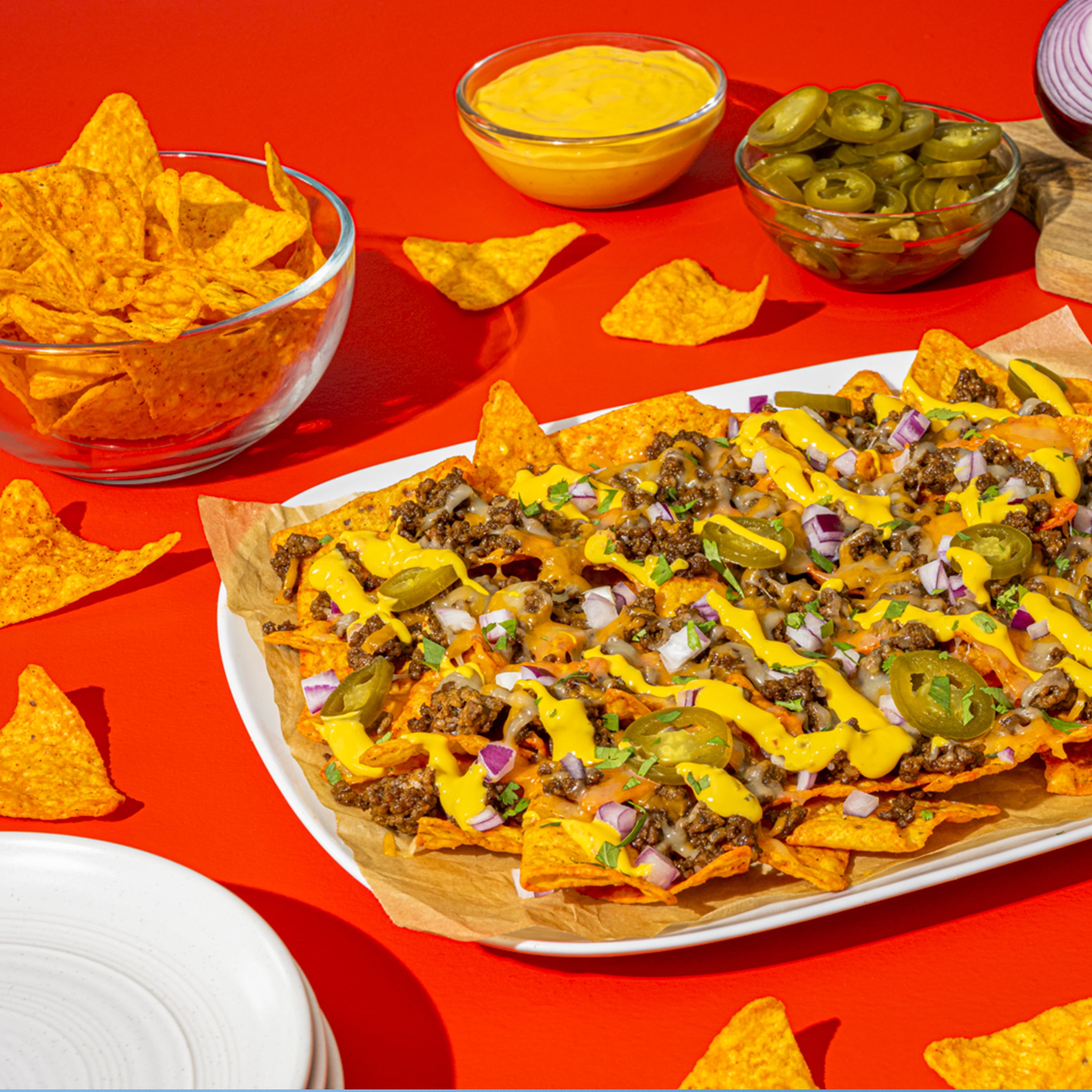 Doritos Tortilla Chips Spicy Nacho Flavored Crunchy Snack (14.5 oz) hbxyz