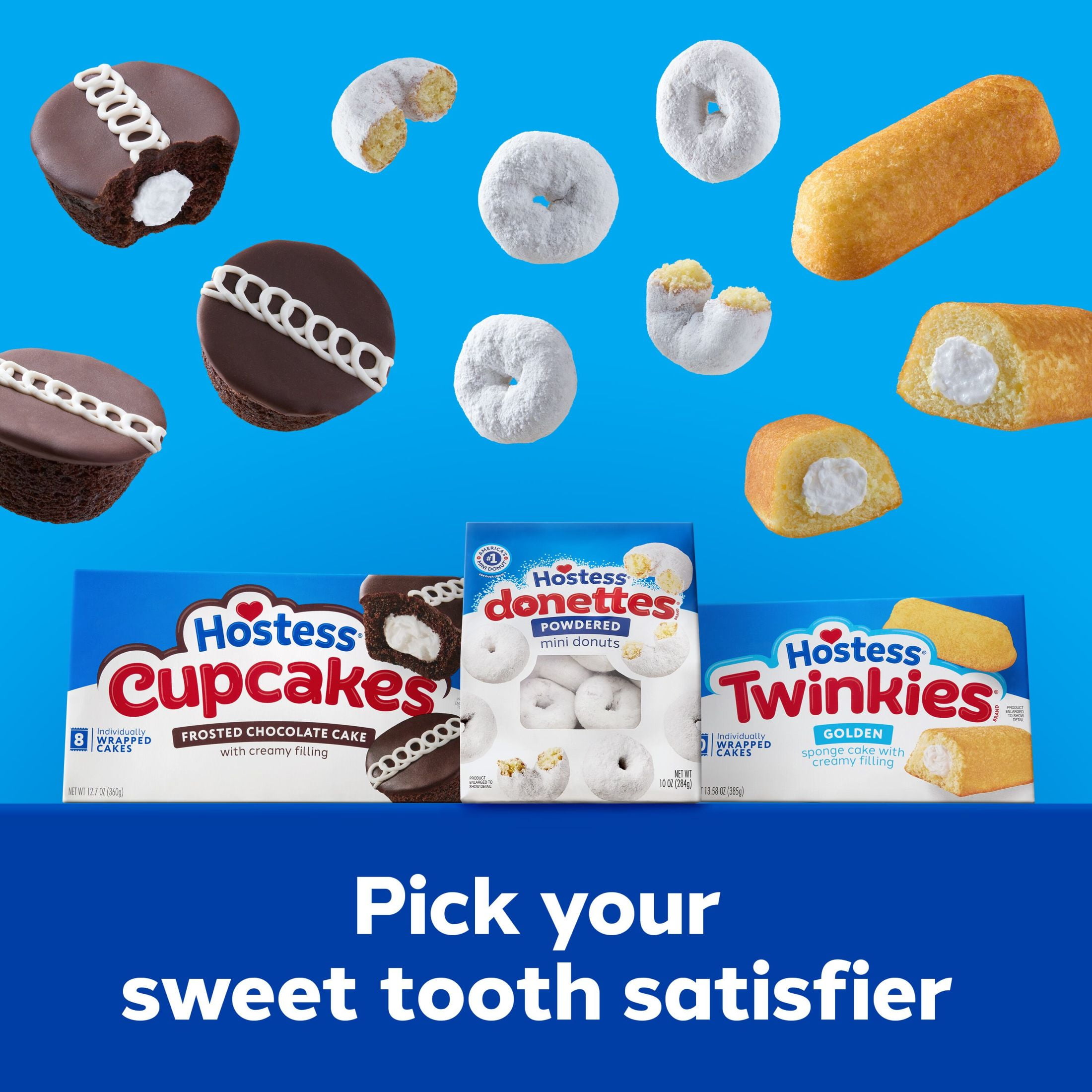Hostess Twinkies Golden Sponge Cake with Creamy Filling (10 Count, 13.58 oz) o4qwr