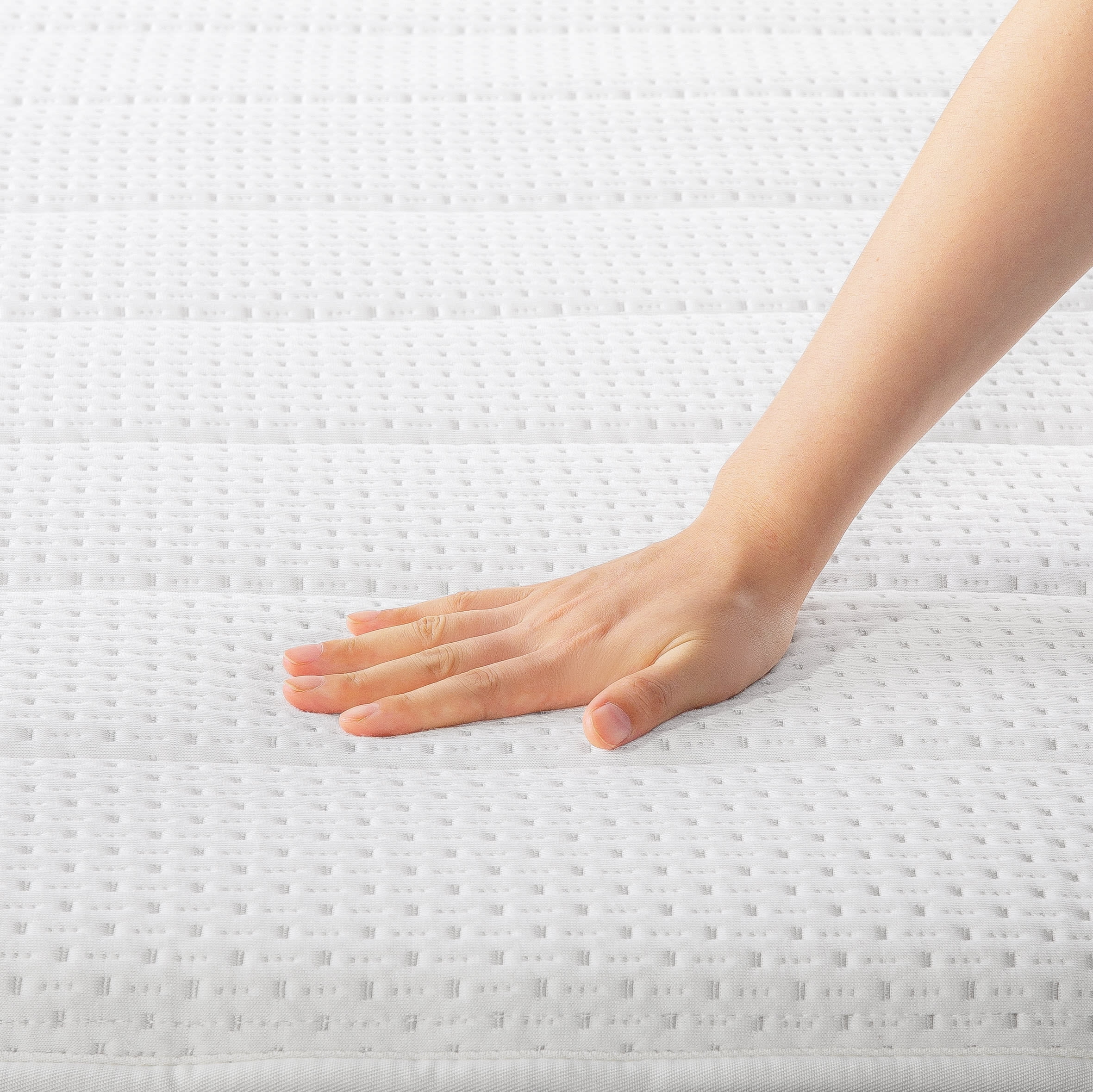Mellow Rena 10 in Green Tea Memory Foam Pocket Spring Mattress (Green, Full) w9wyv