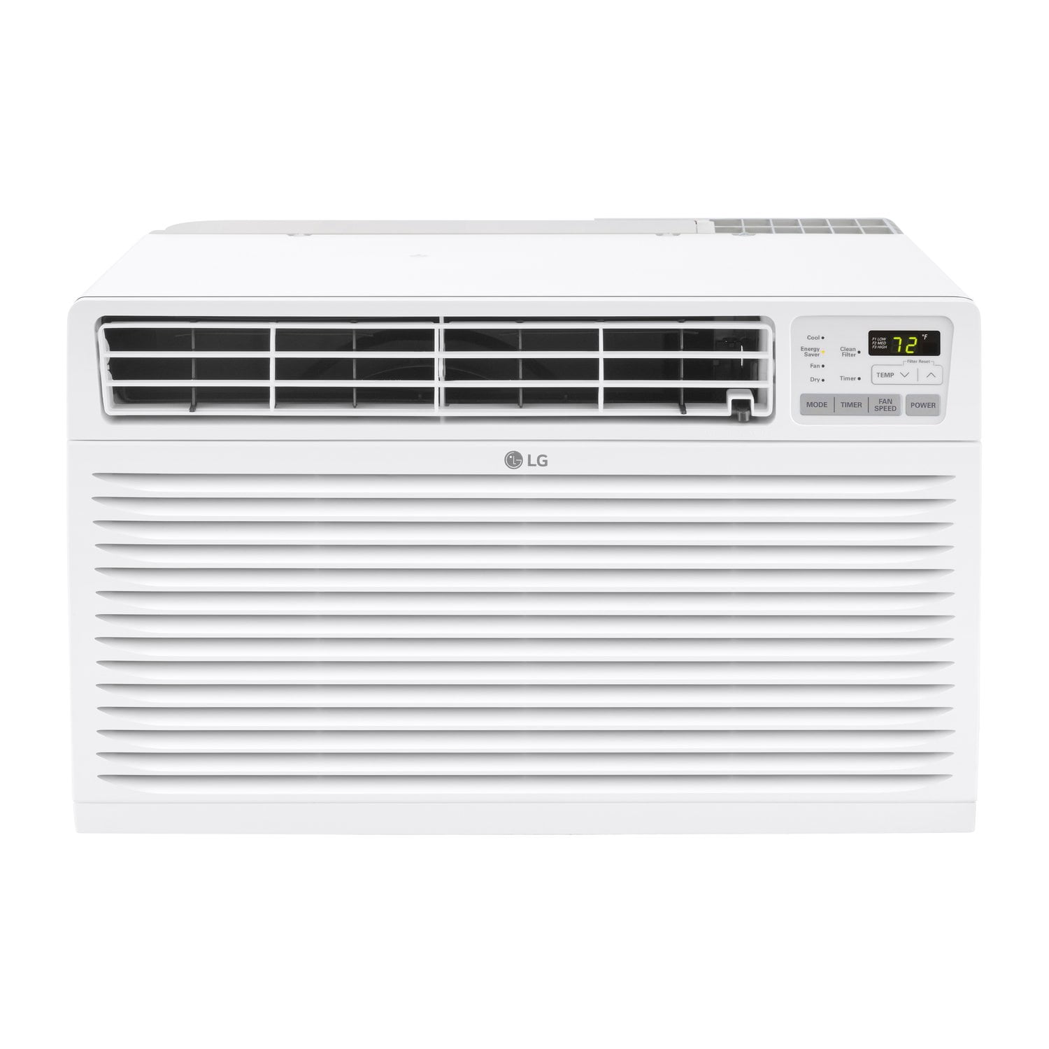 LG 7,800 BTU Through-the-Wall Air Conditioner with Remote Control (White, 330 Sq. ft. Coverage) jsvdj