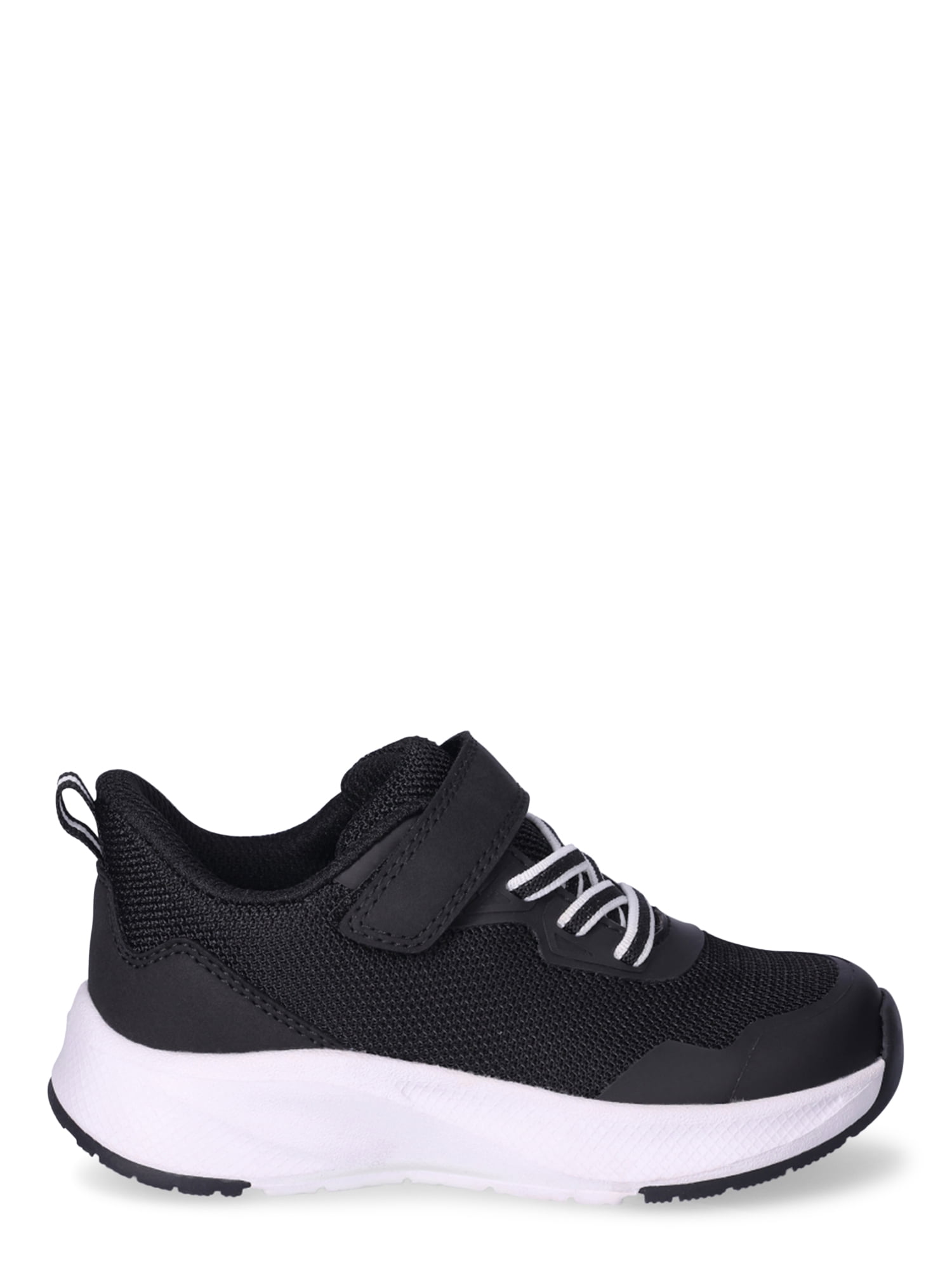 Athletic Works Toddler Boys Mesh Jogger Sneakers (Black, 8 Toddler) gg3hw