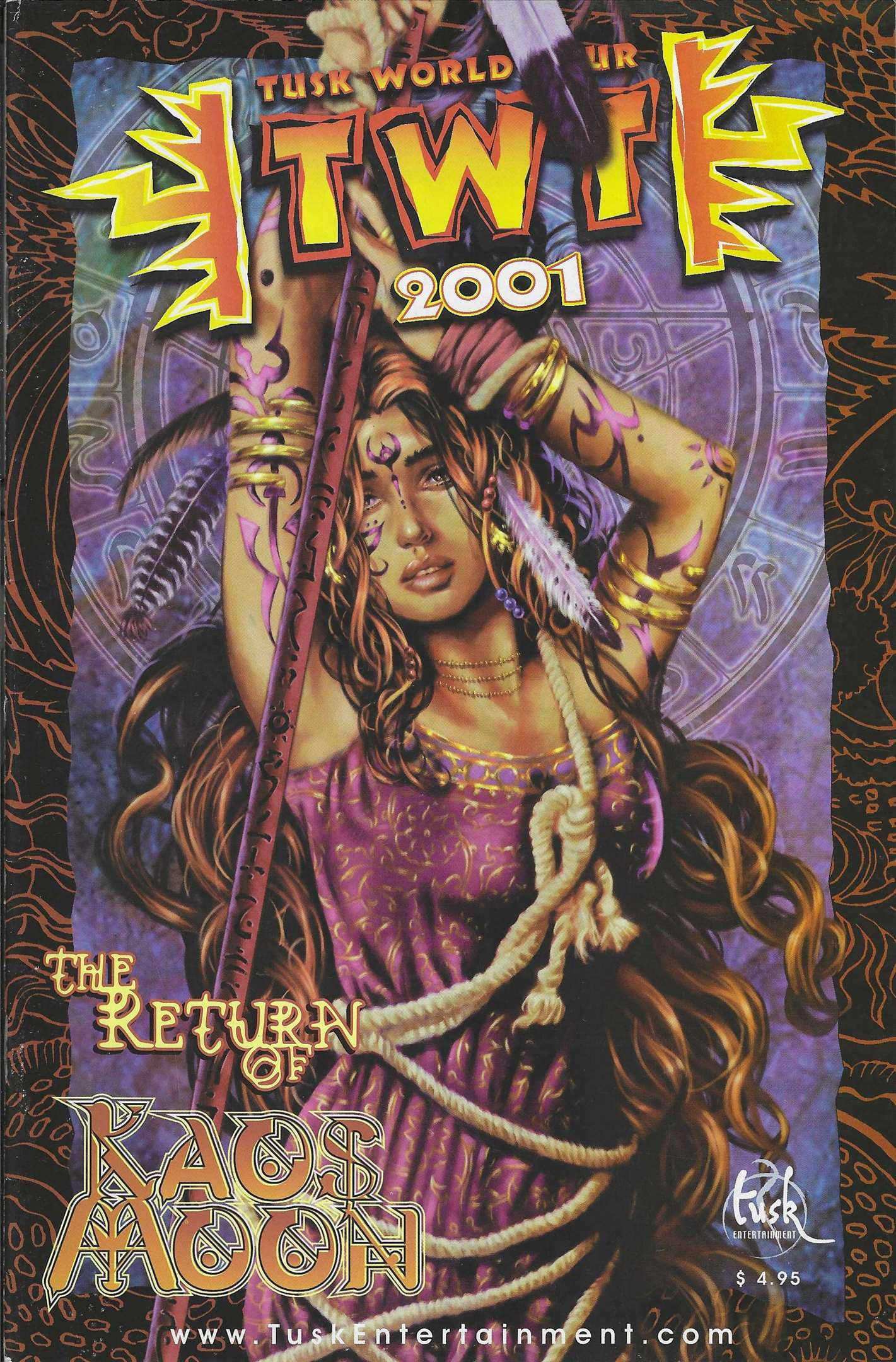 Tusk World Tour Book 2001 #1 Comic Book (Very Fine Condition) v60sh