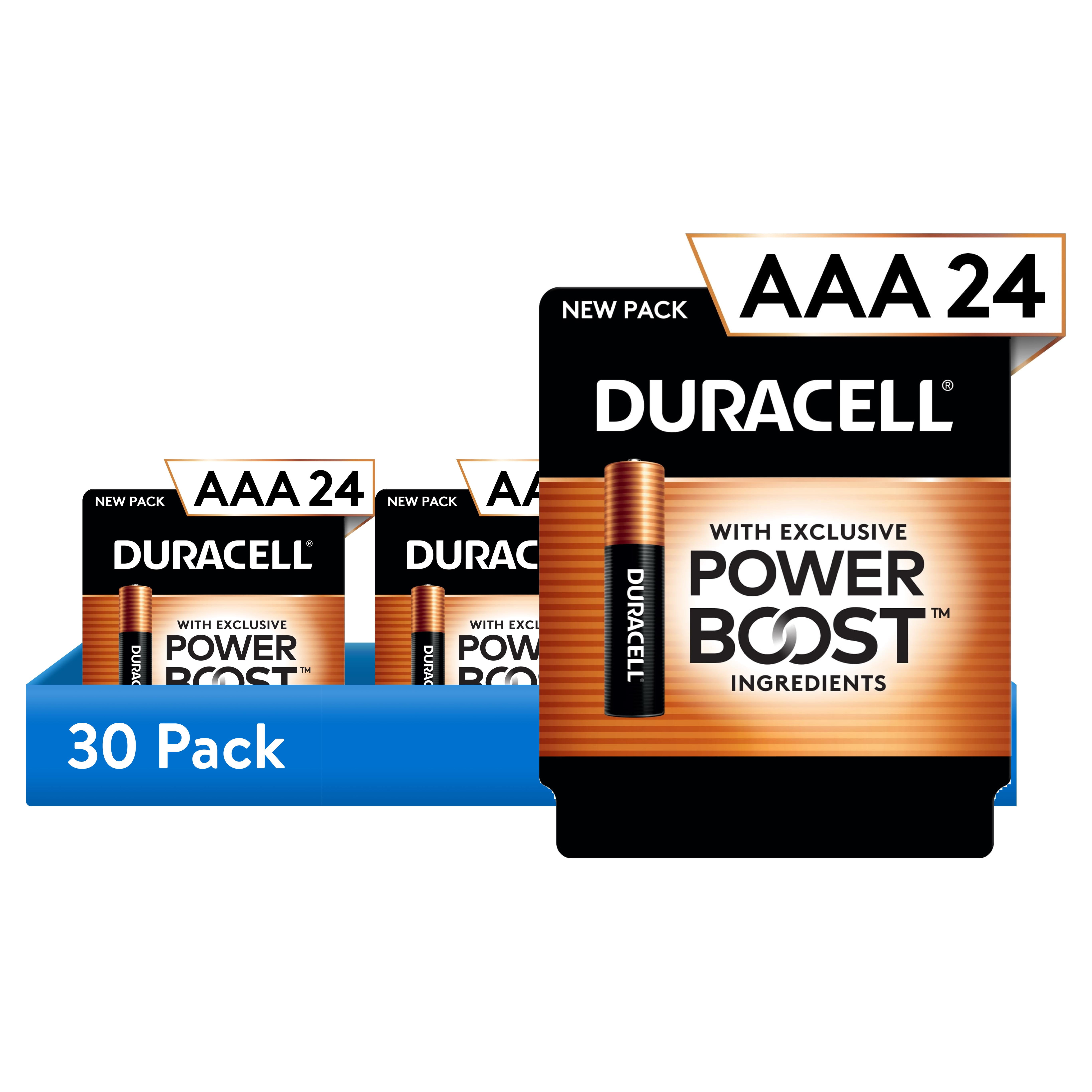 Duracell Coppertop AAA Alkaline Batteries, PowerBoost Long-Lasting Performance (30 Pack) 4peim