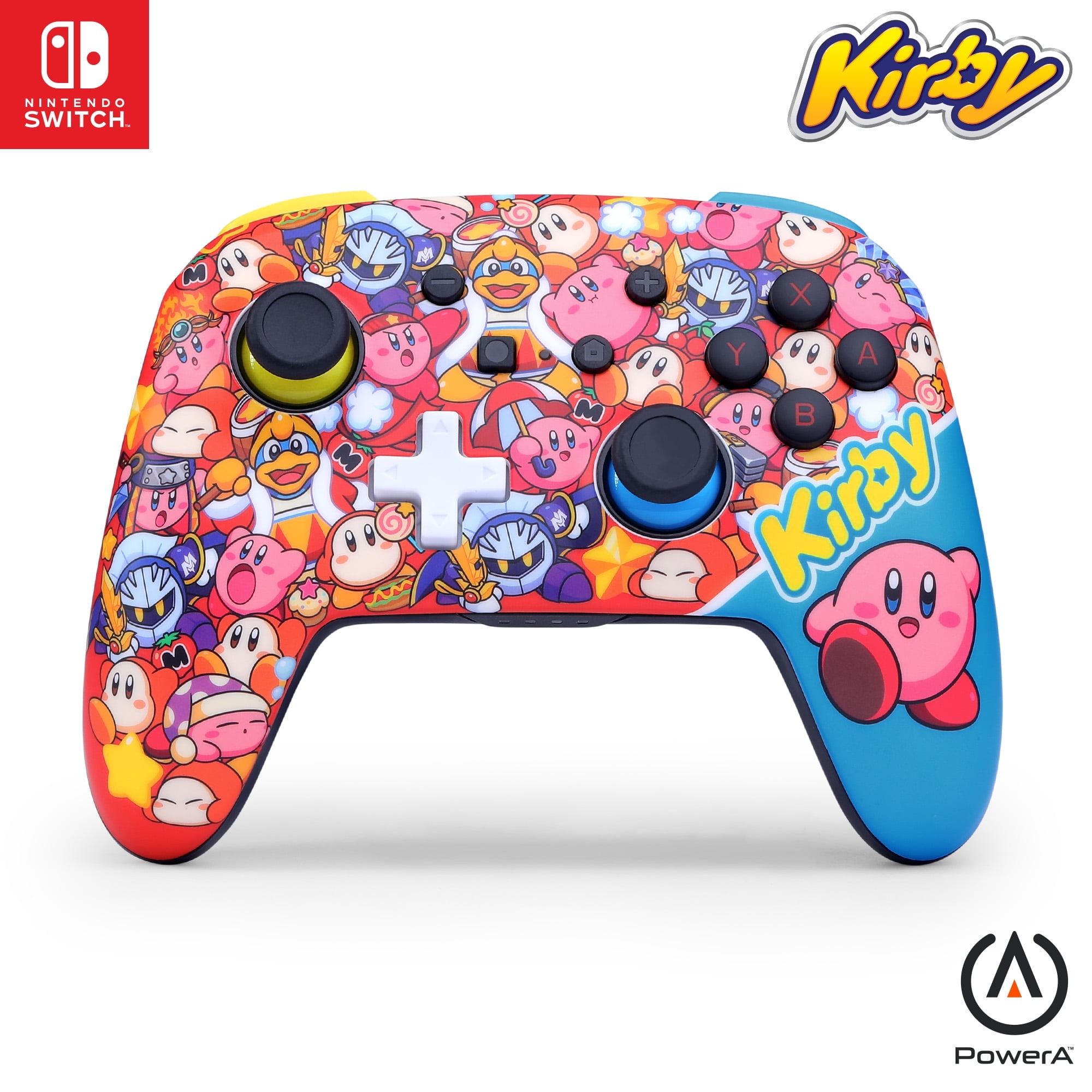PowerA Enhanced Wireless Controller for Nintendo Switch (World of Kirby, 10 ft) qqkxh