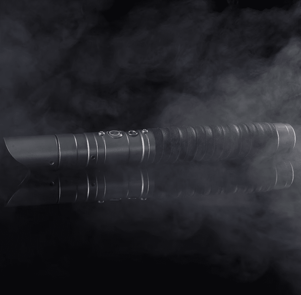 KYBERS RGB Lightsaber for Adults, Metal Hilt Force FX Saber with Smooth Swing Sound (Silver, 36 in) q00iw