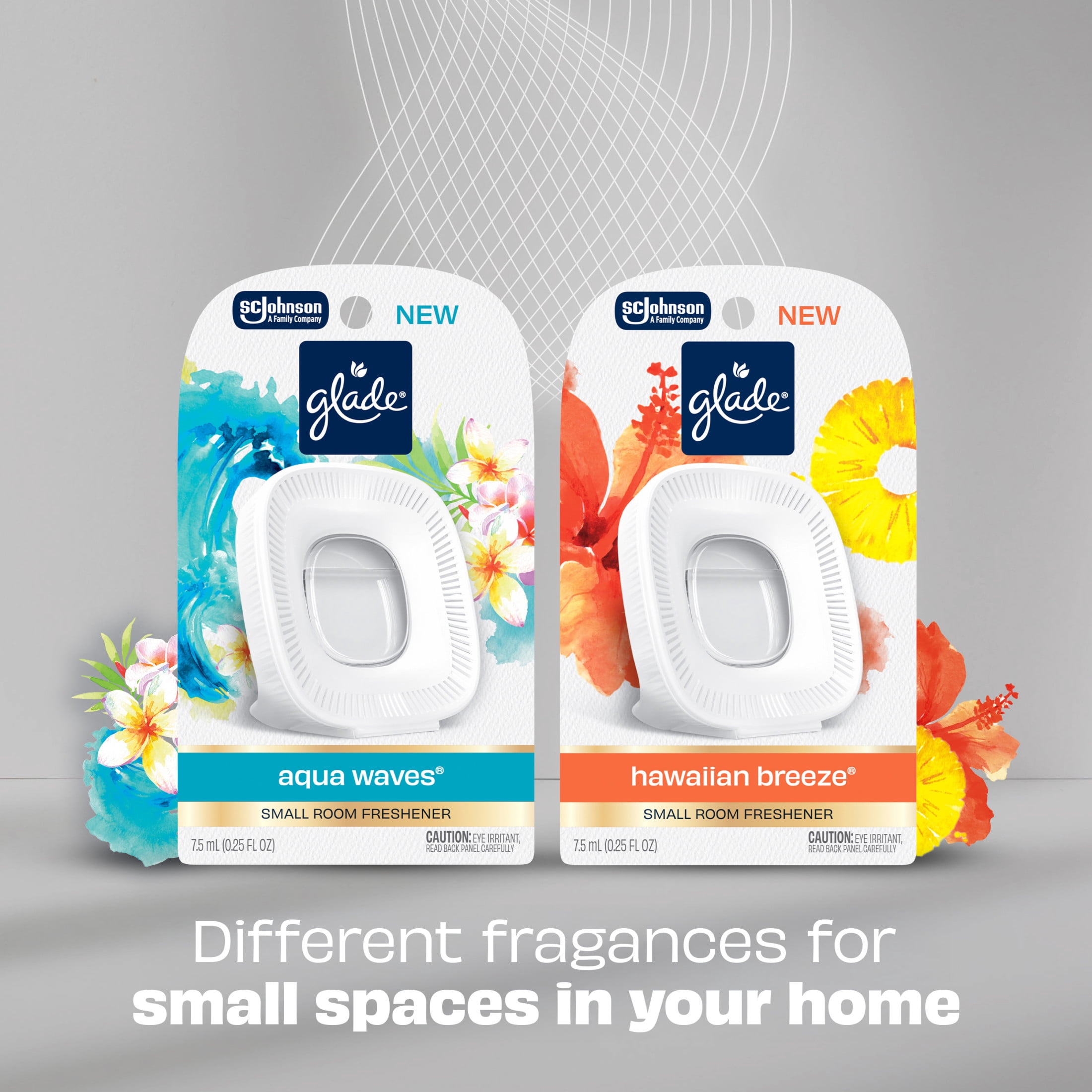 Glade Small Room Air Freshener Hawaiian Breeze Continuous Fragrance (2 Pack, 0.42 oz each) jyuwt