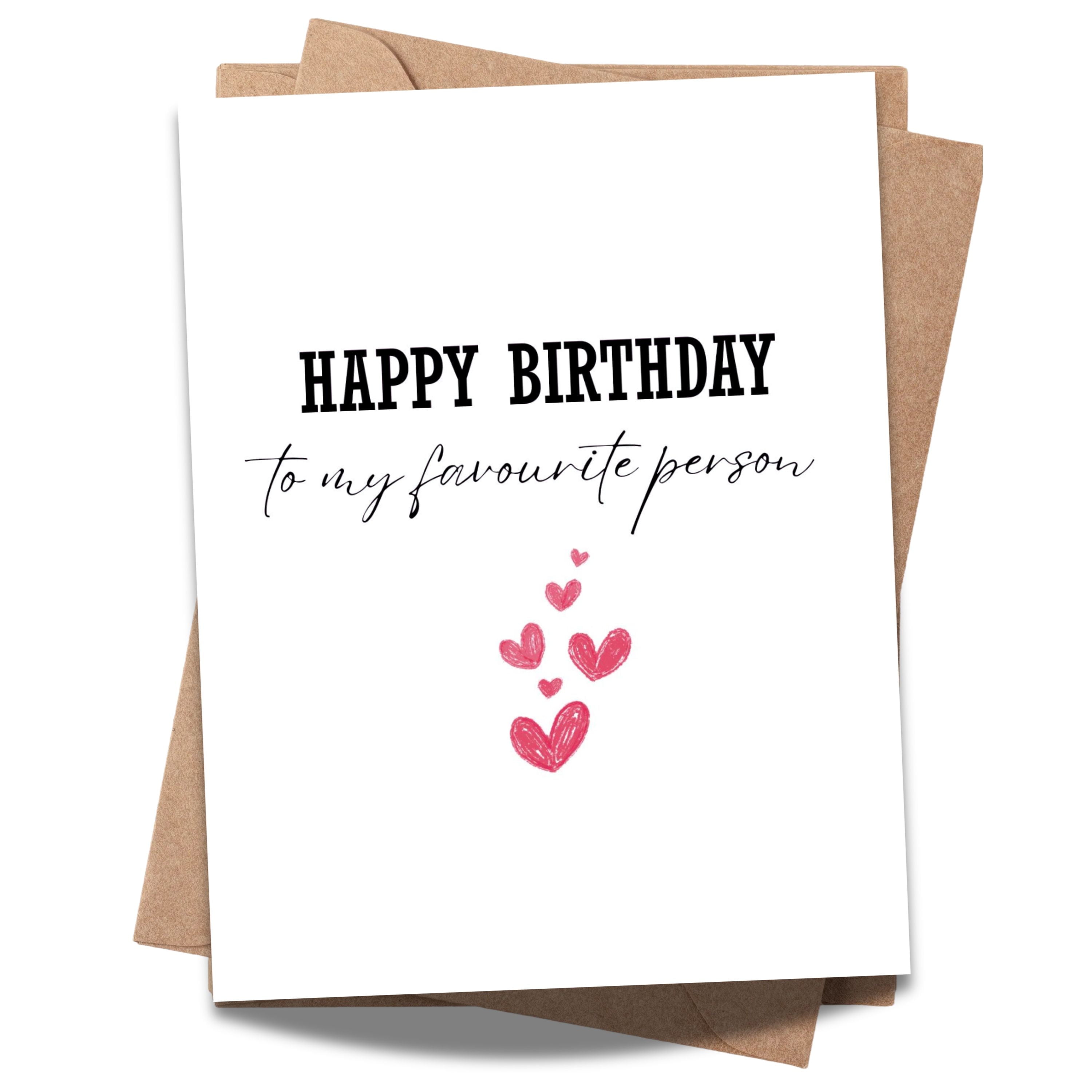 Generic Funny Birthday Card for Him, Husband, Boyfriend & Men (Greeting Card with Envelope, 5 in x 7 in) 7ol9j