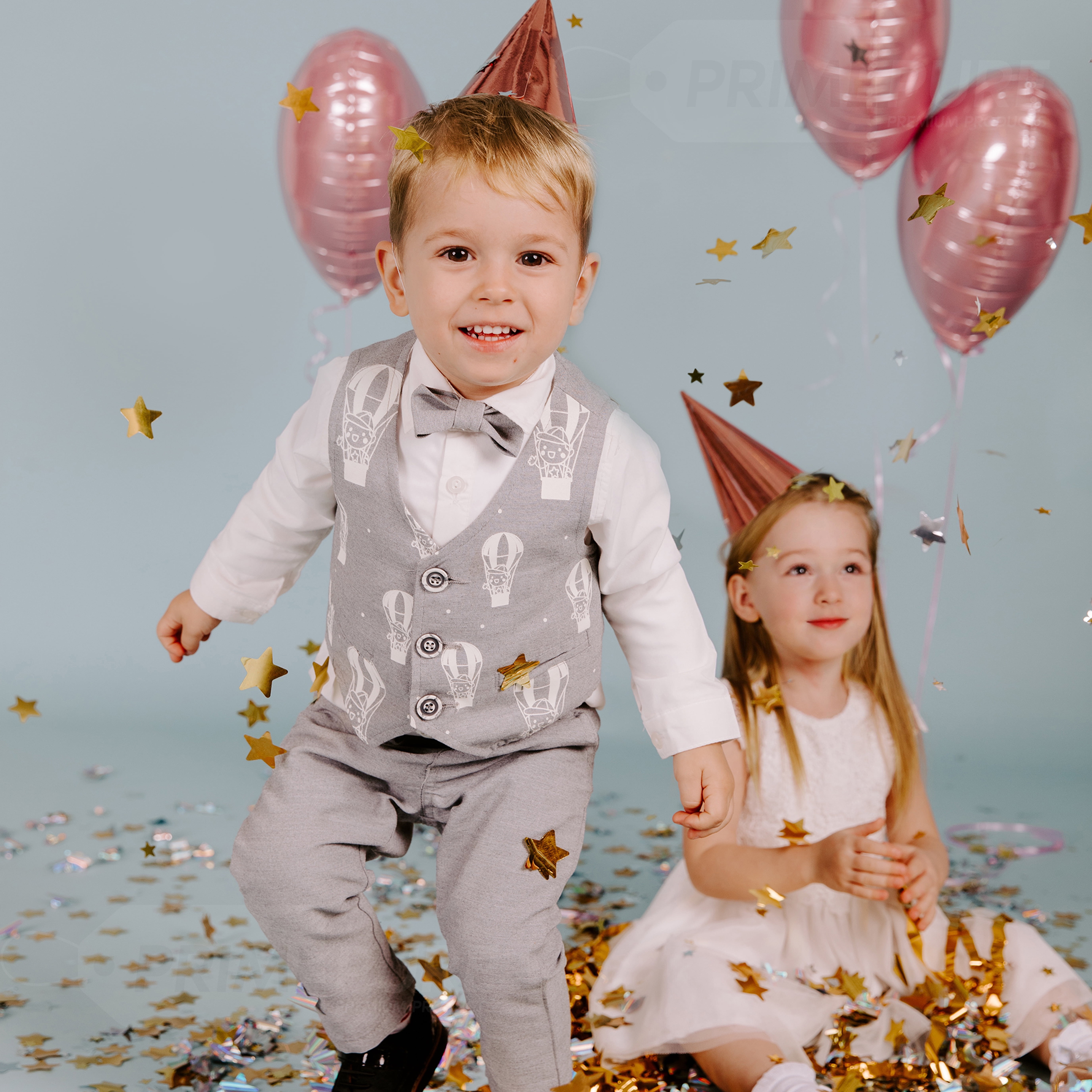 PrimePure Confetti Party Cannon (Gold, 2 Pack) jnnw9