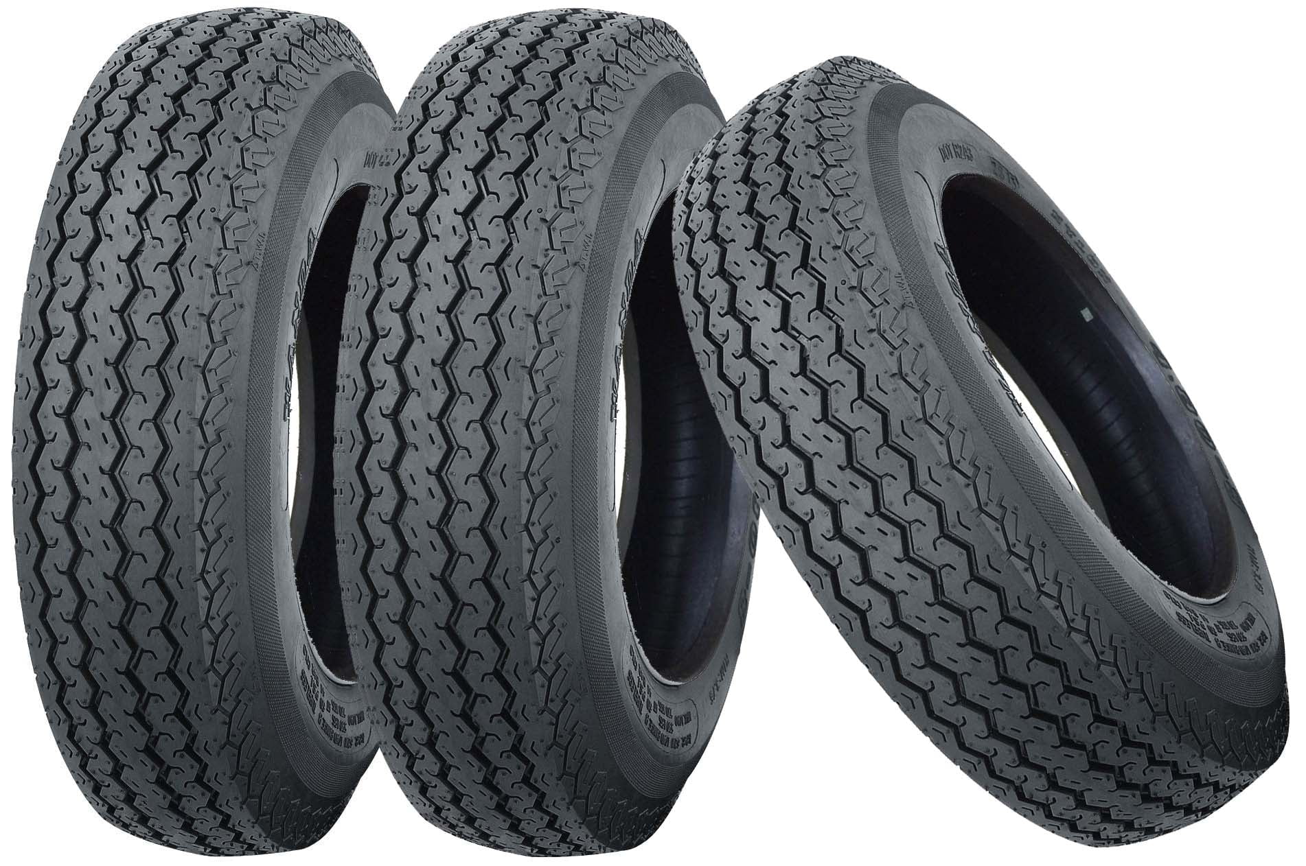WANDA Trailer Tire 5.30-12 6PR Load Range C Highway Boat Motorcycle Replacement (3 Pack) 4h09d