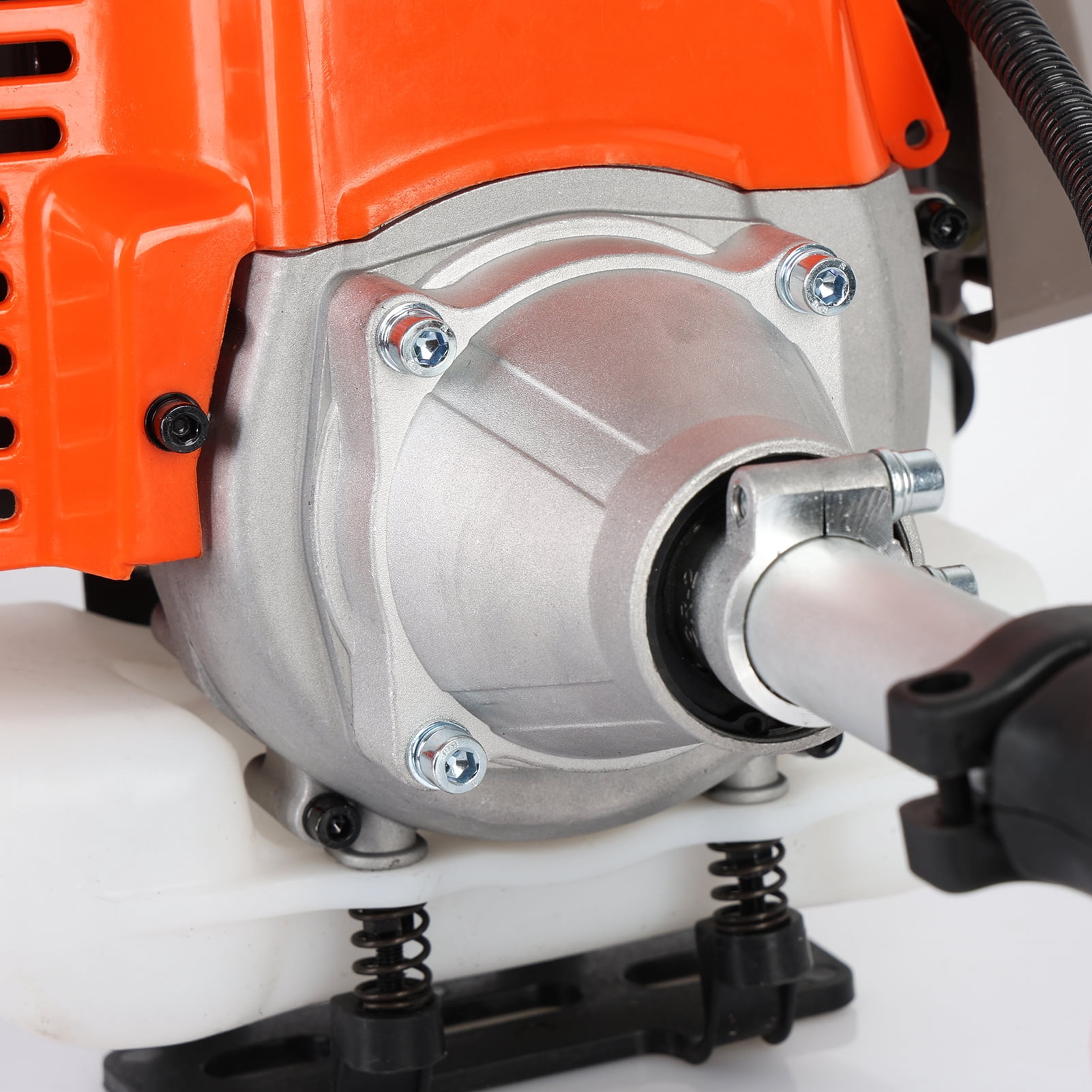 Happydeer 5-in-1 Gas String Trimmer and Brush Cutter Multi-Tool System (Orange, 52cc) xuxty