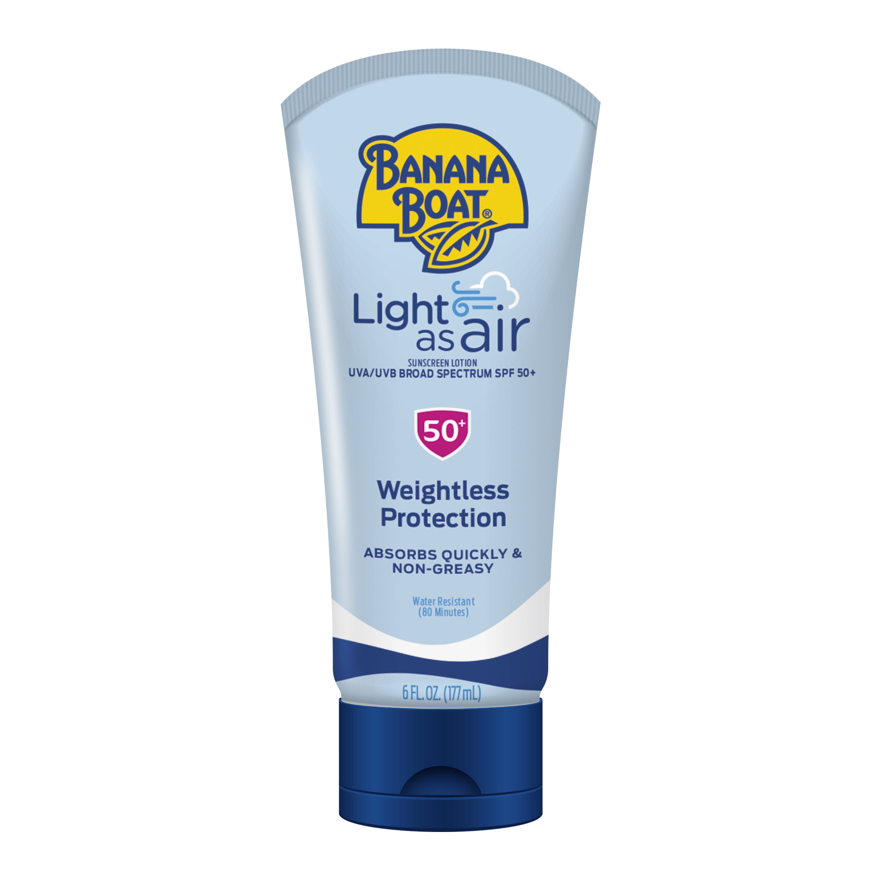 Banana Boat Light As Air Sunscreen Lotion SPF 50 (6 oz) bpt1q