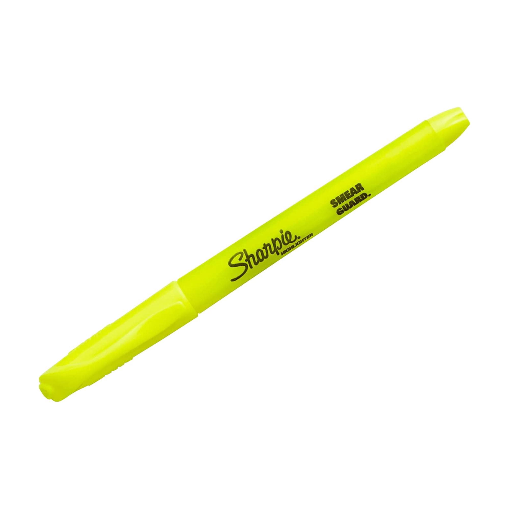 Sharpie Accent Pocket Highlighters, Chisel Tip, Quick-Drying Ink (Yellow, 6 Pack) k3fbe