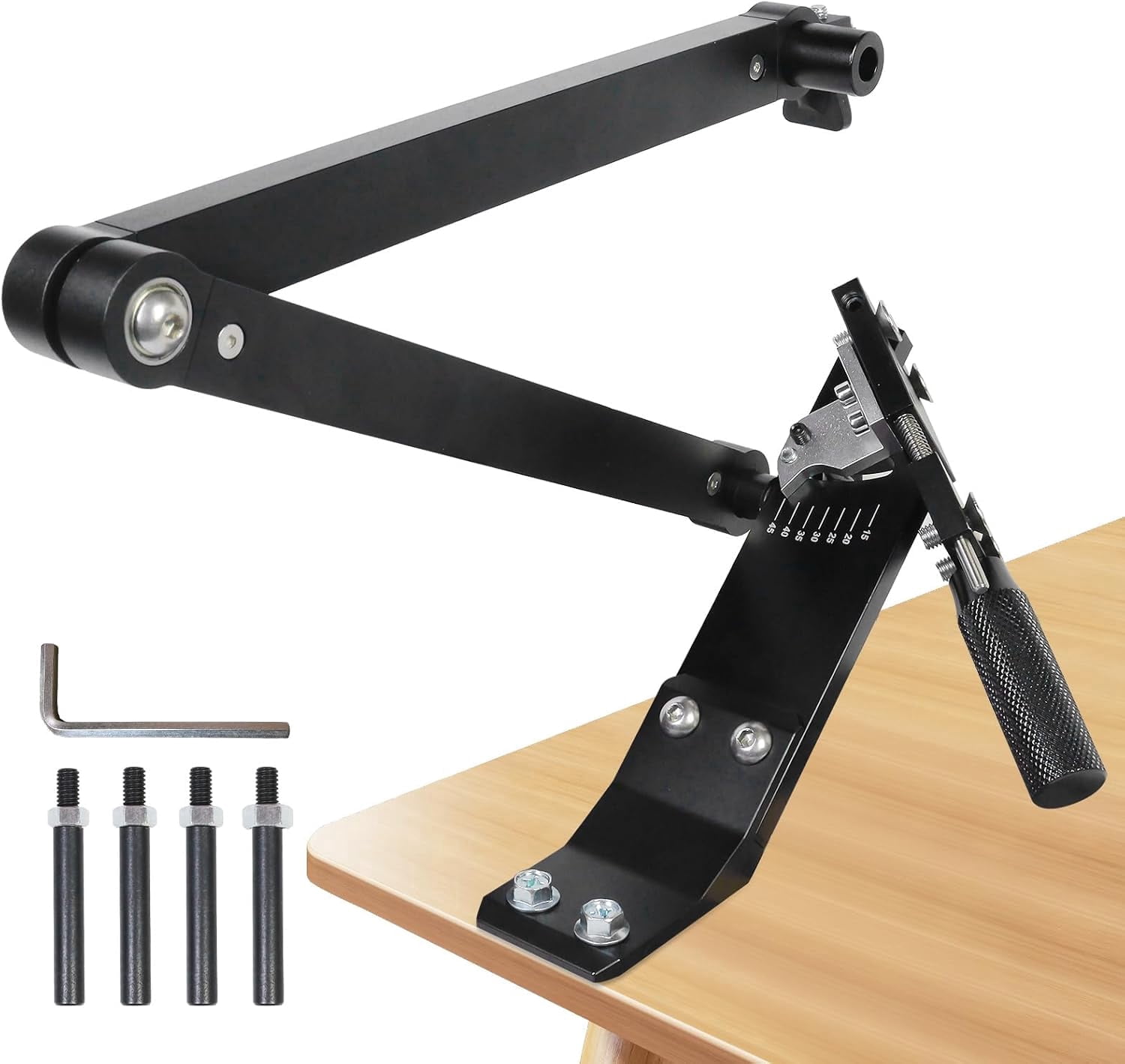 XWYXSTG Lawn Mower Blade Sharpener Adjustable Angle Grinding Frame (Black, 1 Pack) nuzhc