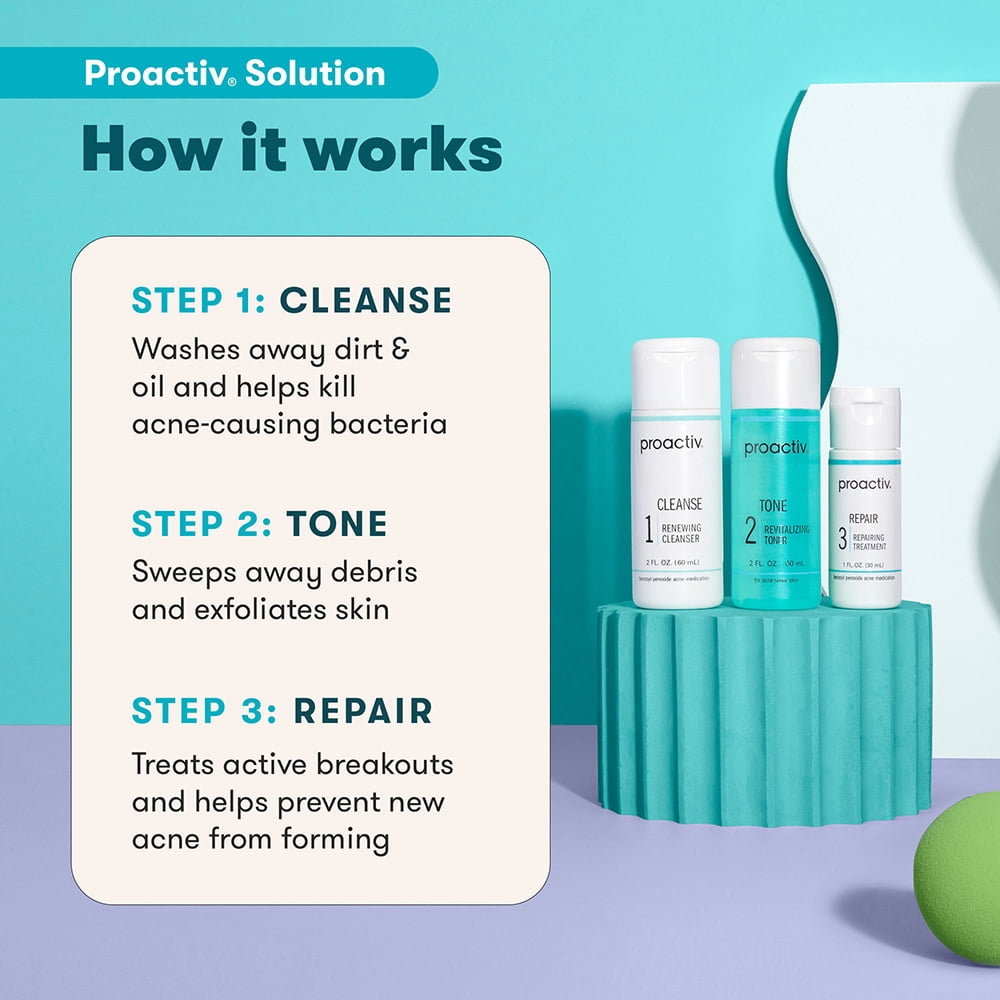 Proactiv Solution 3-Step Acne Treatment System (30-Day Supply) fz4q3