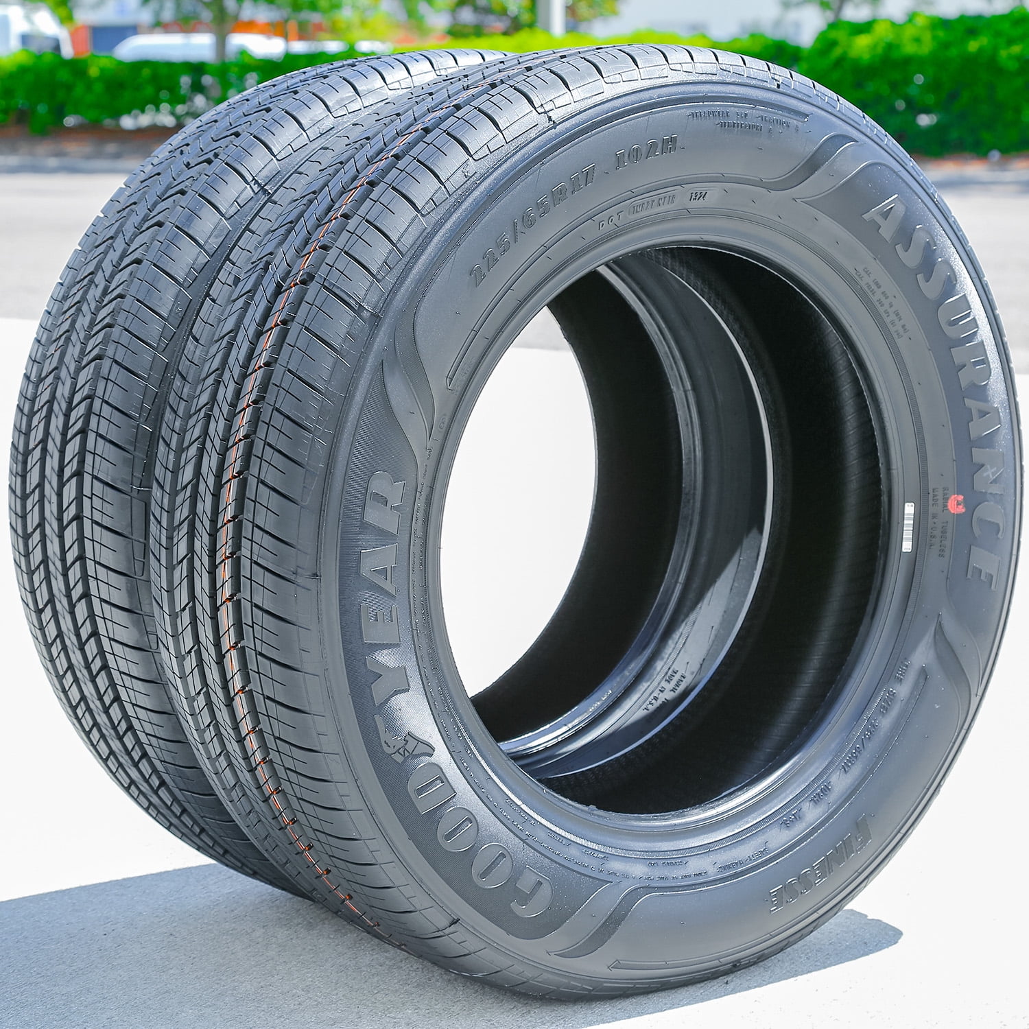 Goodyear Assurance Finesse All-Season Tires (225/65R17, Set of 4) 6qroy
