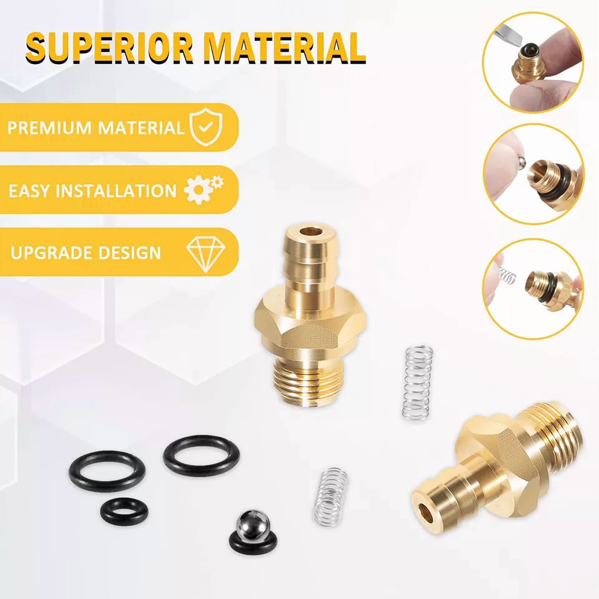 VAULT Pressure Washer Chemical Soap Injector Kit for Briggs & Stratton and Homelite (Universal Fit) 3rhc5