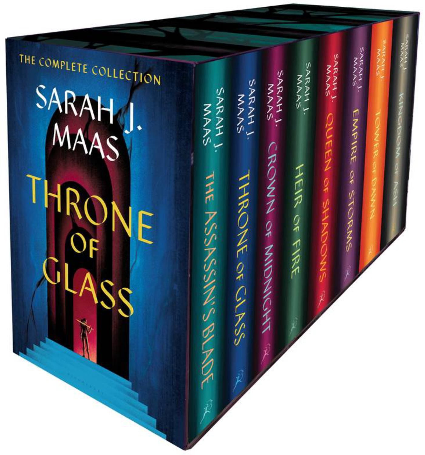 Sarah J. Maas Throne of Glass Hardcover Box Set (Complete Series Collection) bhoz7