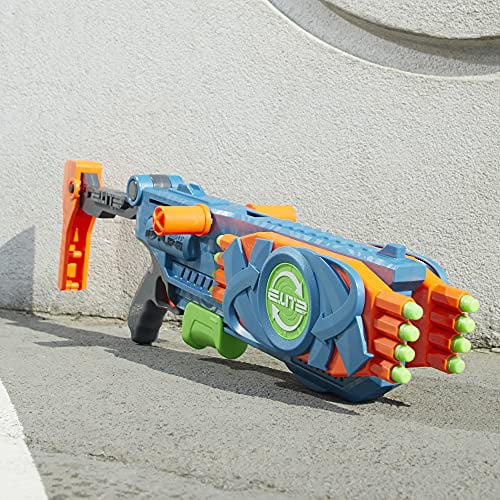 Nerf Elite 2.0 Flipshots Flip-16 Blaster with 16-Dart Capacity and Rotating Barrels (16 Darts) dfpkc