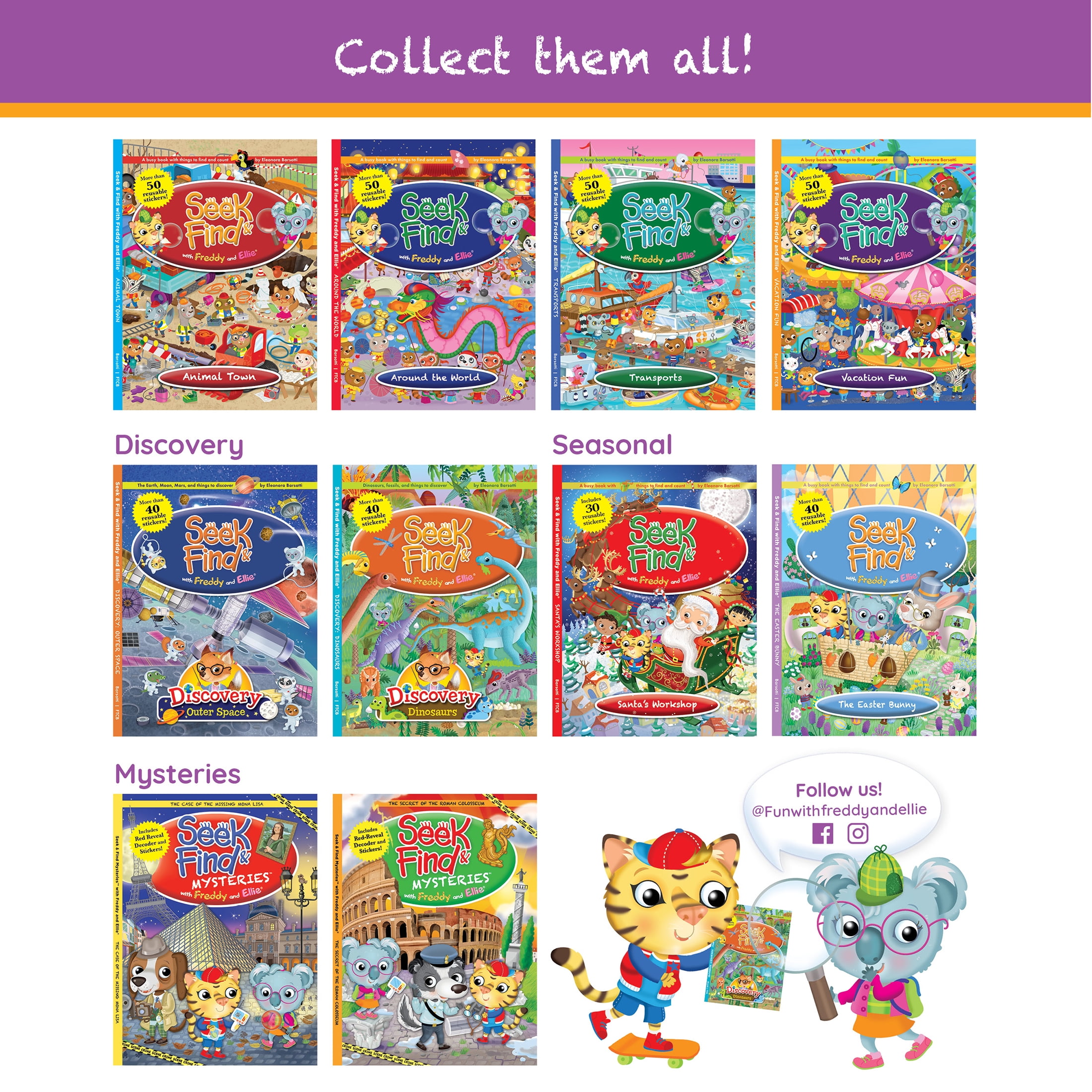 Seek & Find with Freddy and Ellie Discovery Outer Space Activity Book (Paperback, 32 Pages) 092dp
