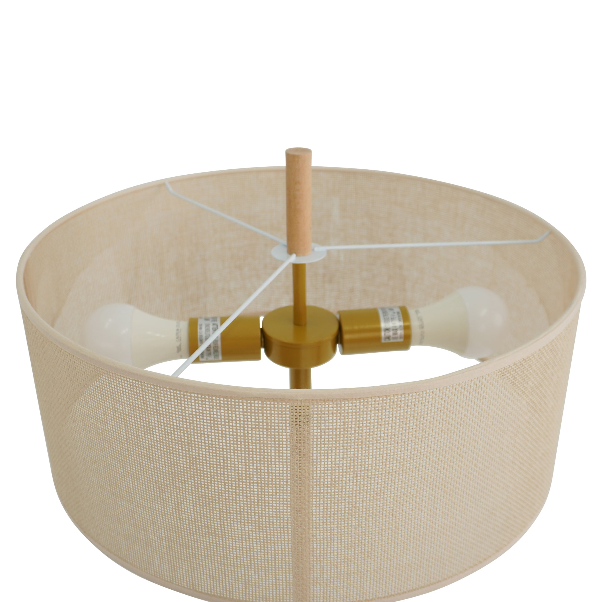 PuppyCheer Lirian Floor Lamp, Modern Oak Wood Standing Light for Living Room and Bedroom (Natural, 60 in) q11ap