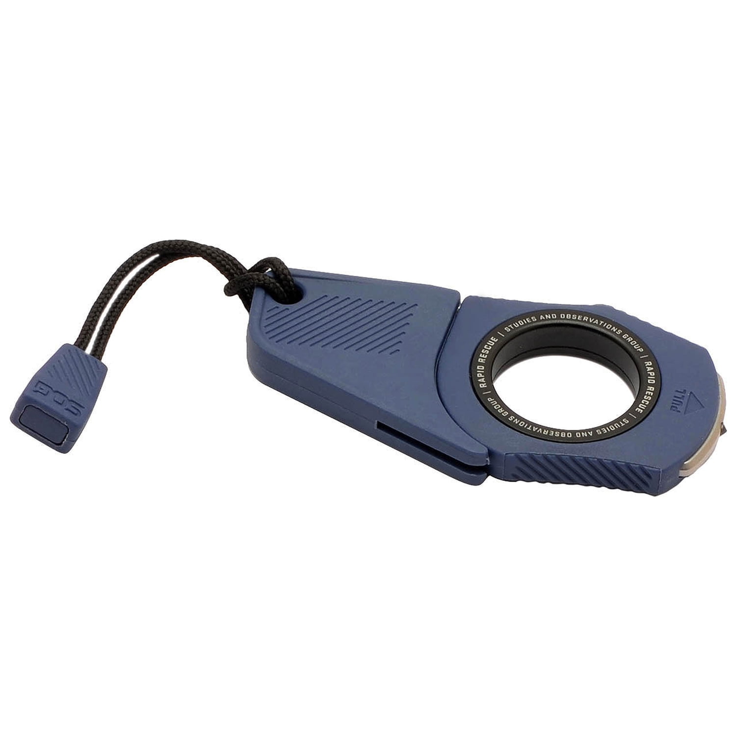 SOG Rapid Rescue Emergency Seatbelt Cutter and Glass Breaker Tool (Midnight Blue, 3.5 in) mwq9c