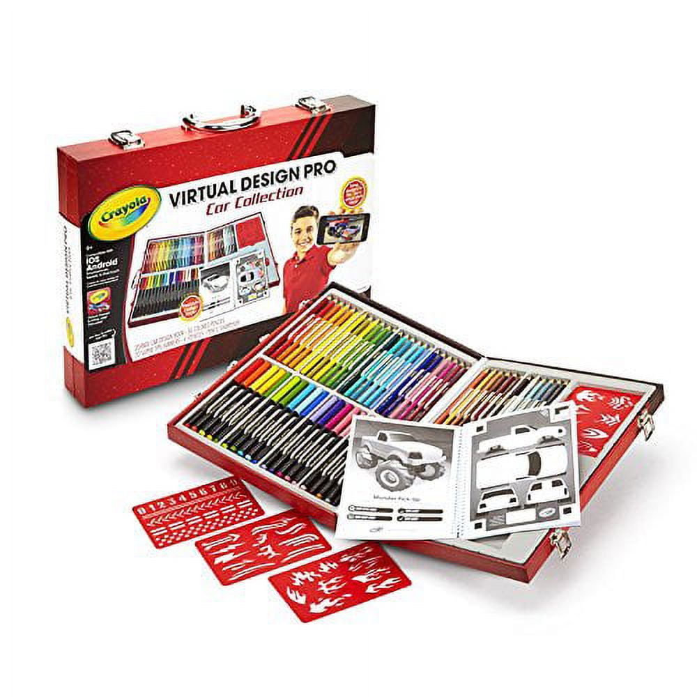 Crayola Virtual Design Pro-Cars Set Interactive Digital Automotive Design Kit (1 Set) 0zx41