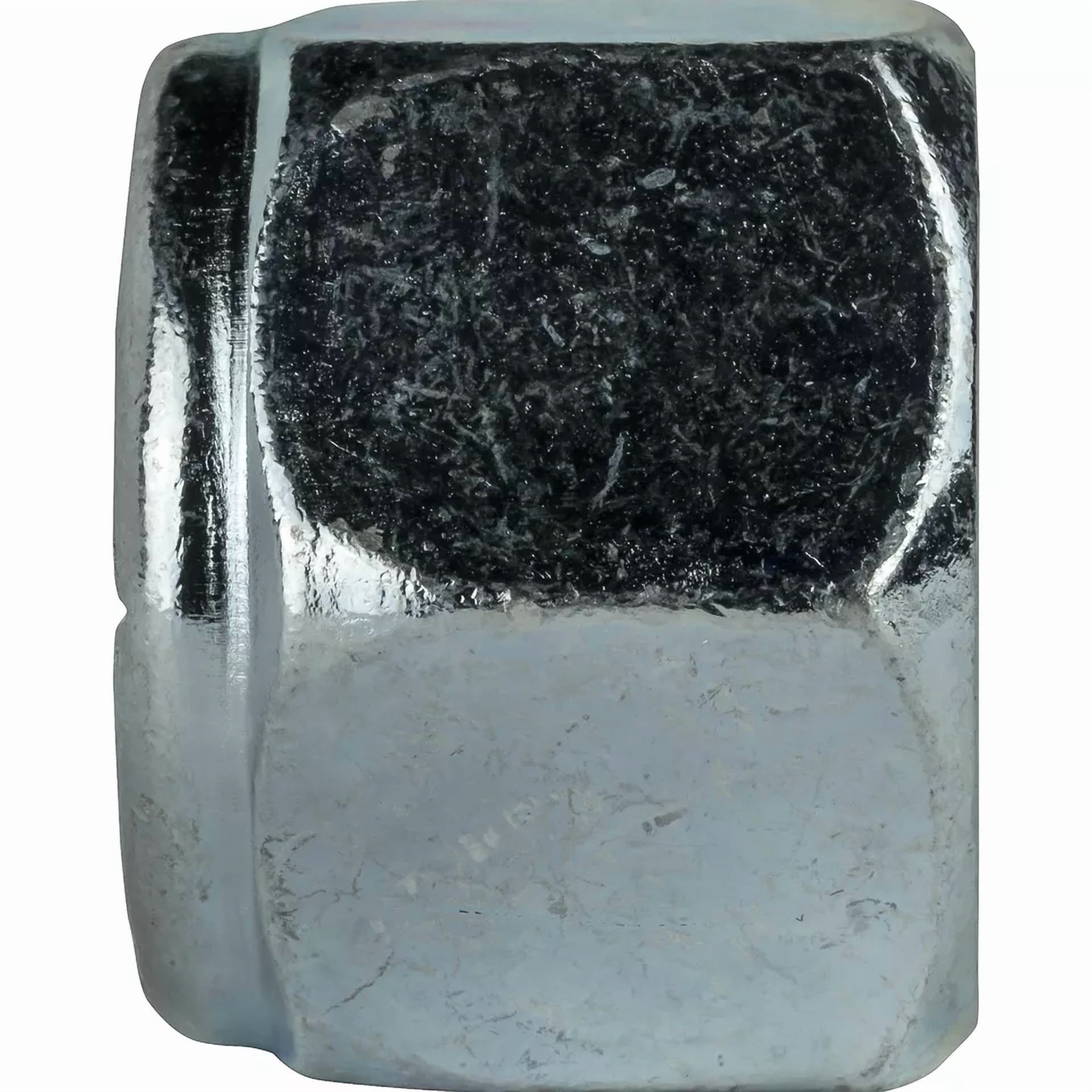 Knack #8-32 Nylon Insert Hex Lock Nuts, Grade 2 Zinc Plated Steel (100 Pack) gxpfp