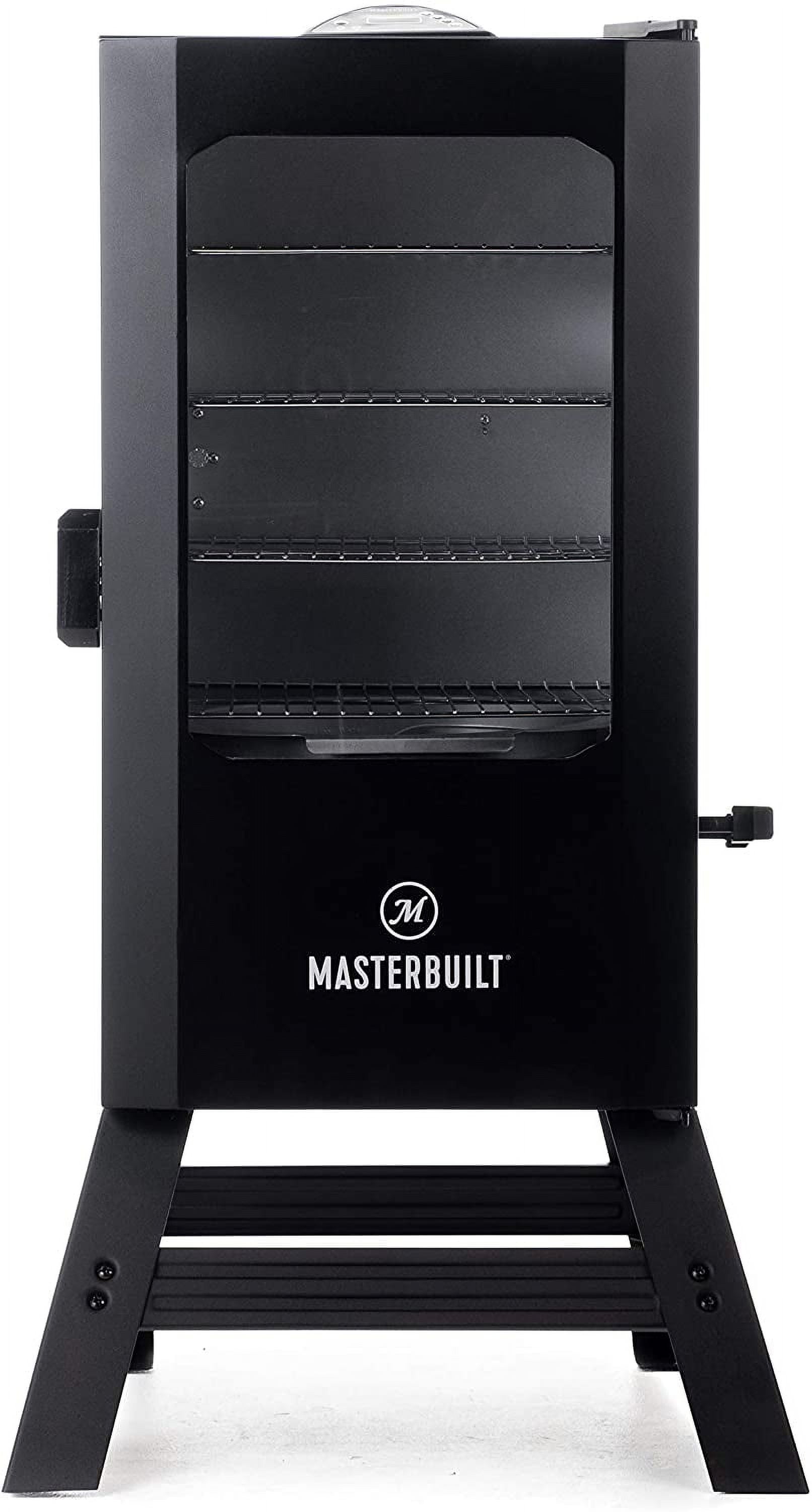 Masterbuilt 30-inch Digital Electric Smoker with Window and Legs (Black, 710 sq in) g0hph