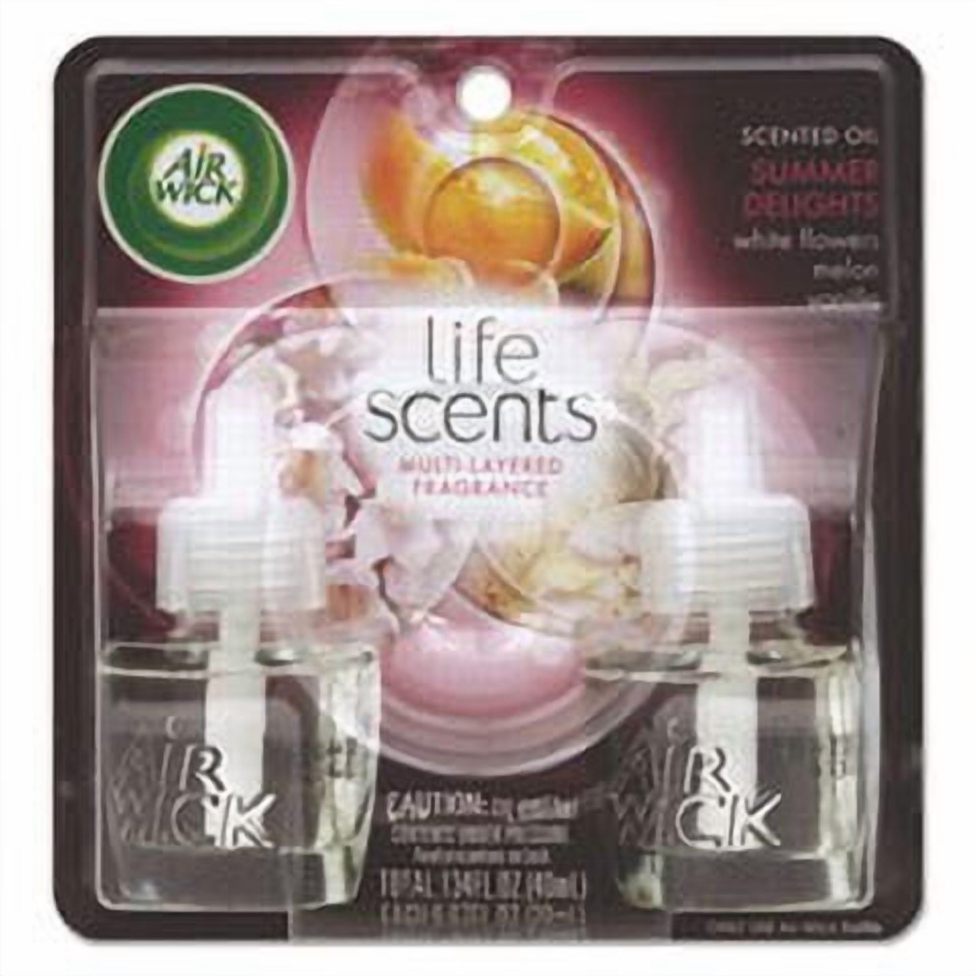 Air Wick Scented Oil Refills Long-Lasting Fragrance Air Freshener (Clear, 2.5 fl oz) rmssi