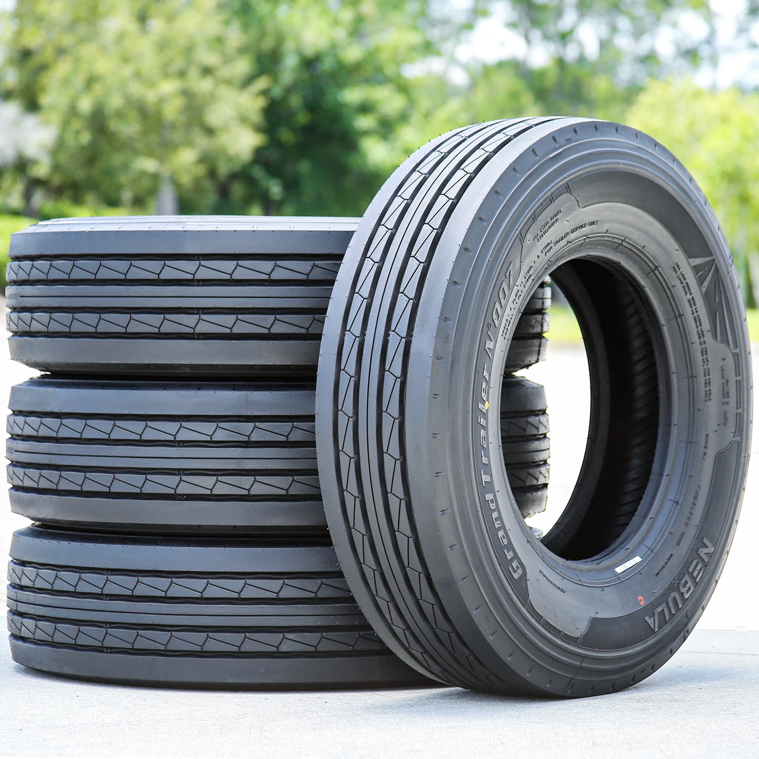 Nebula Grand Trailer-N' 007 All Steel ST235/85R16 Trailer Tire (16 Ply, Load Range H) 98f8o