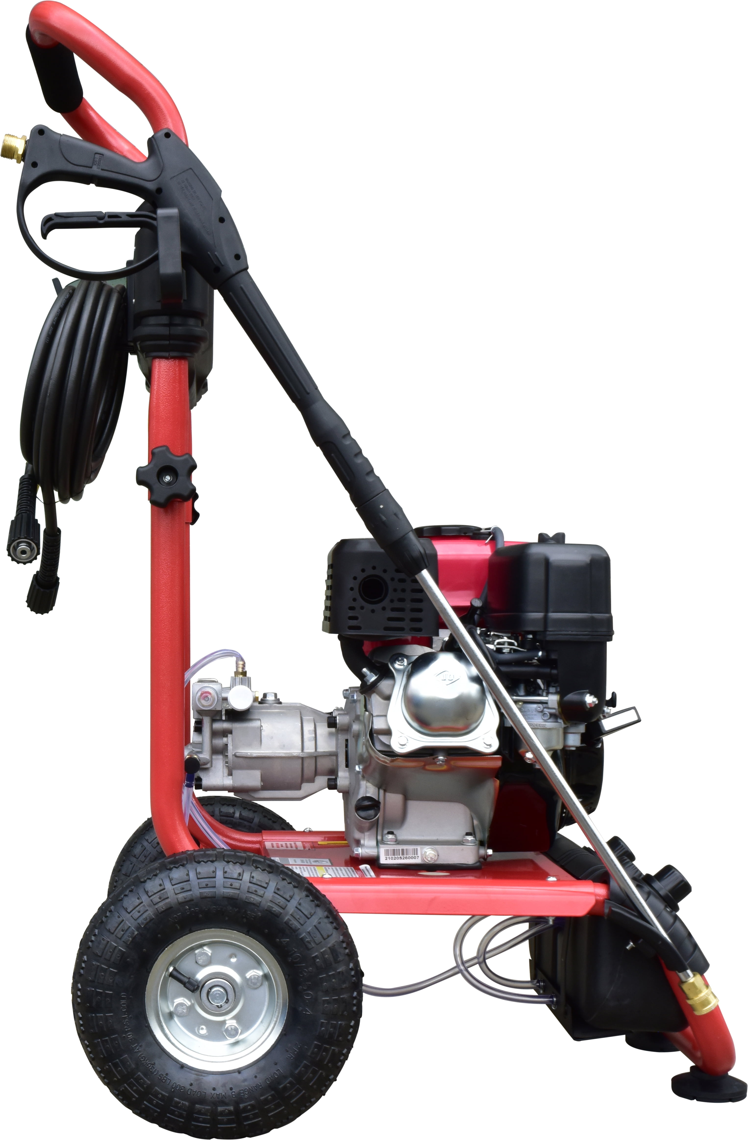 All-Power Gas Pressure Washer, 3400 PSI 2.6 GPM Heavy-Duty Outdoor Cleaner with 30 ft Hose (Black, 208cc Engine) pasv2