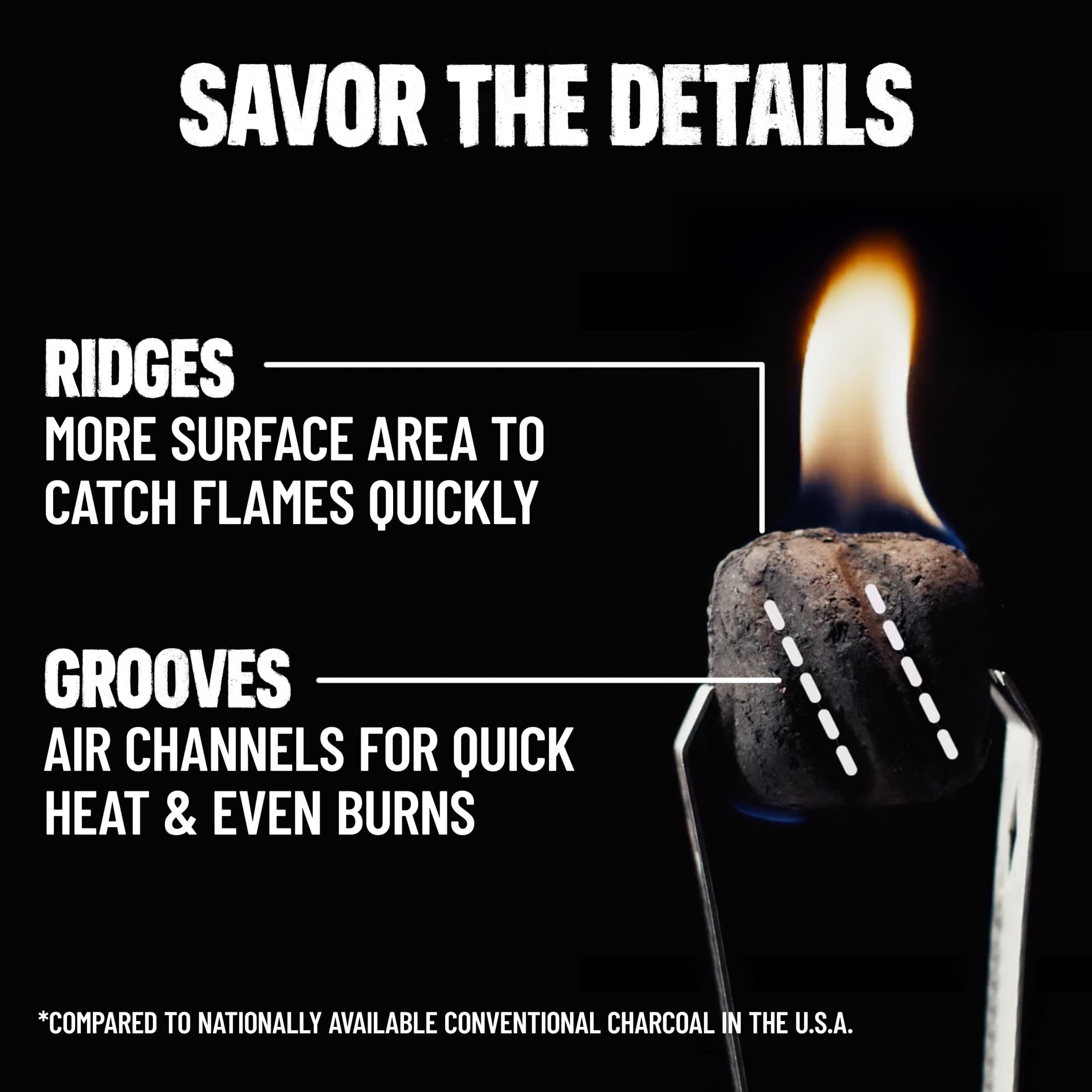 Kingsford Match Light Charcoal Briquets, Fast-Lighting BBQ Fuel (24 lb, 2 Pack) ypa38 - Image 4