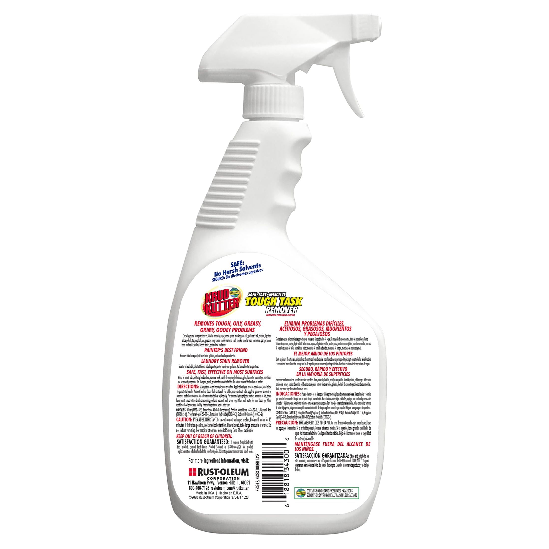 Krud Kutter Tough Task Remover Spray (Clear, 32 fl oz) bxelz