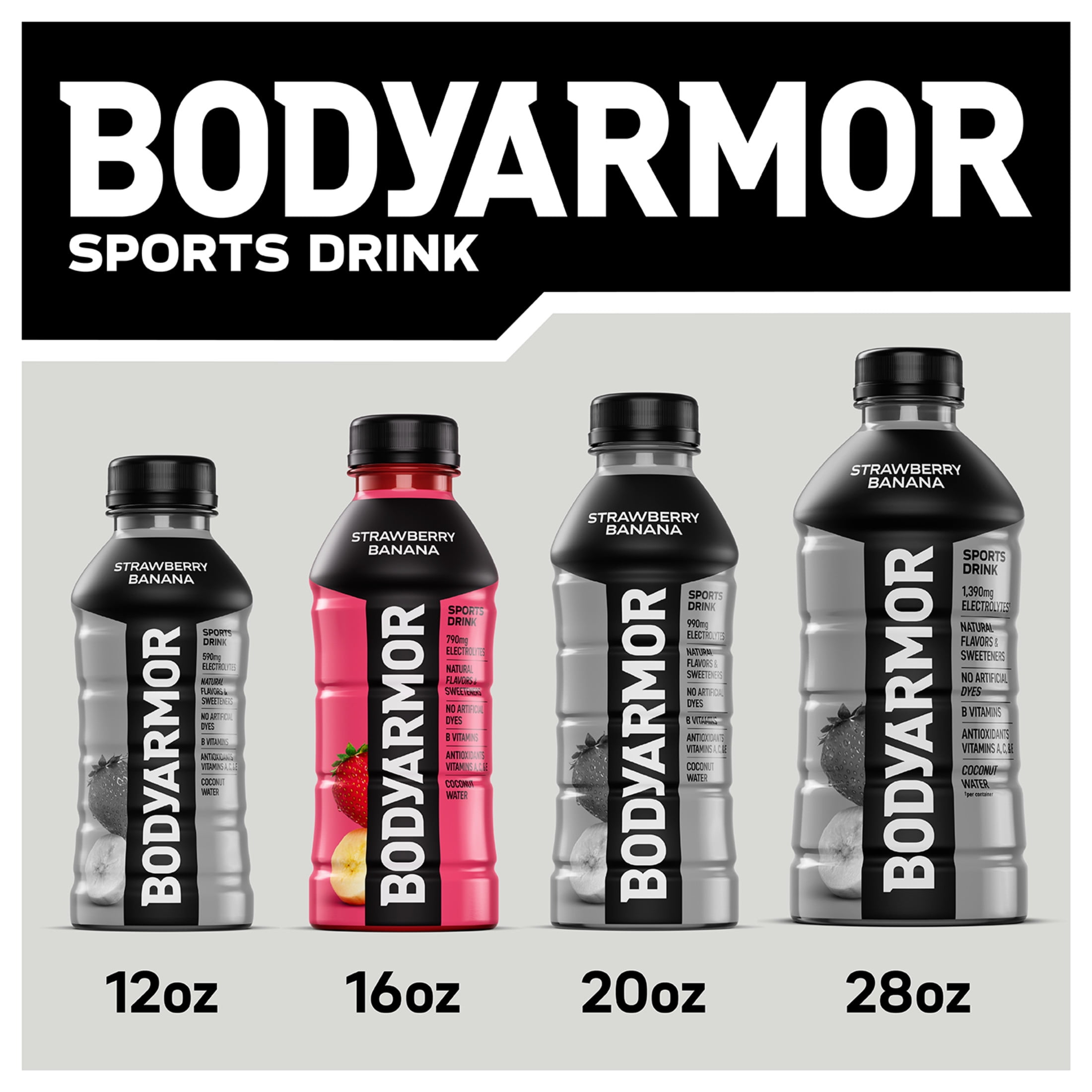BODYARMOR Sports Drink Electrolyte Beverage Orange Mango (Orange, 16 fl oz) xf10o