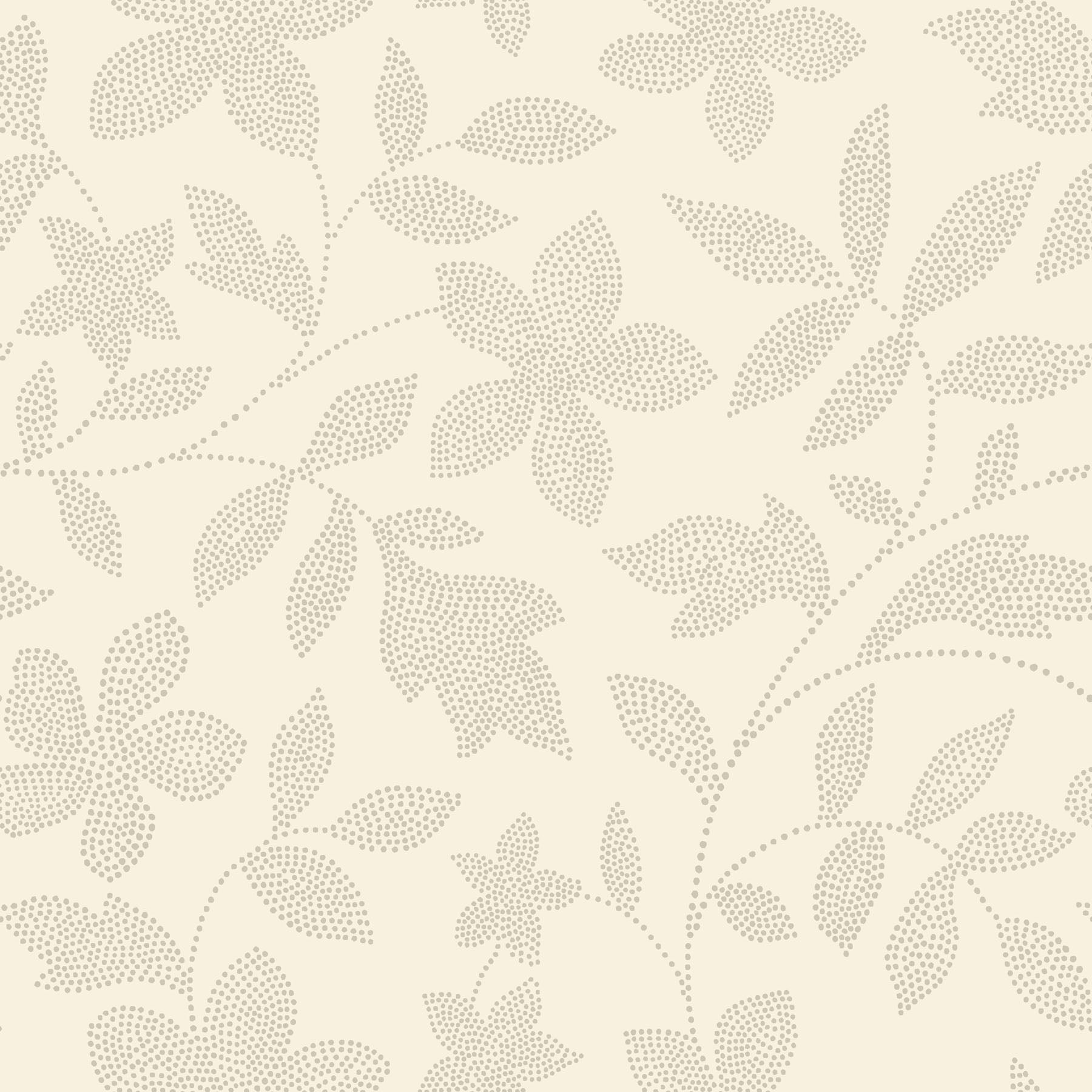 Mainstays Botanical Peel and Stick Wallpaper, Self-Adhesive Removable Wall Decor (Beige Dot, 30.75 sq ft) ff0al