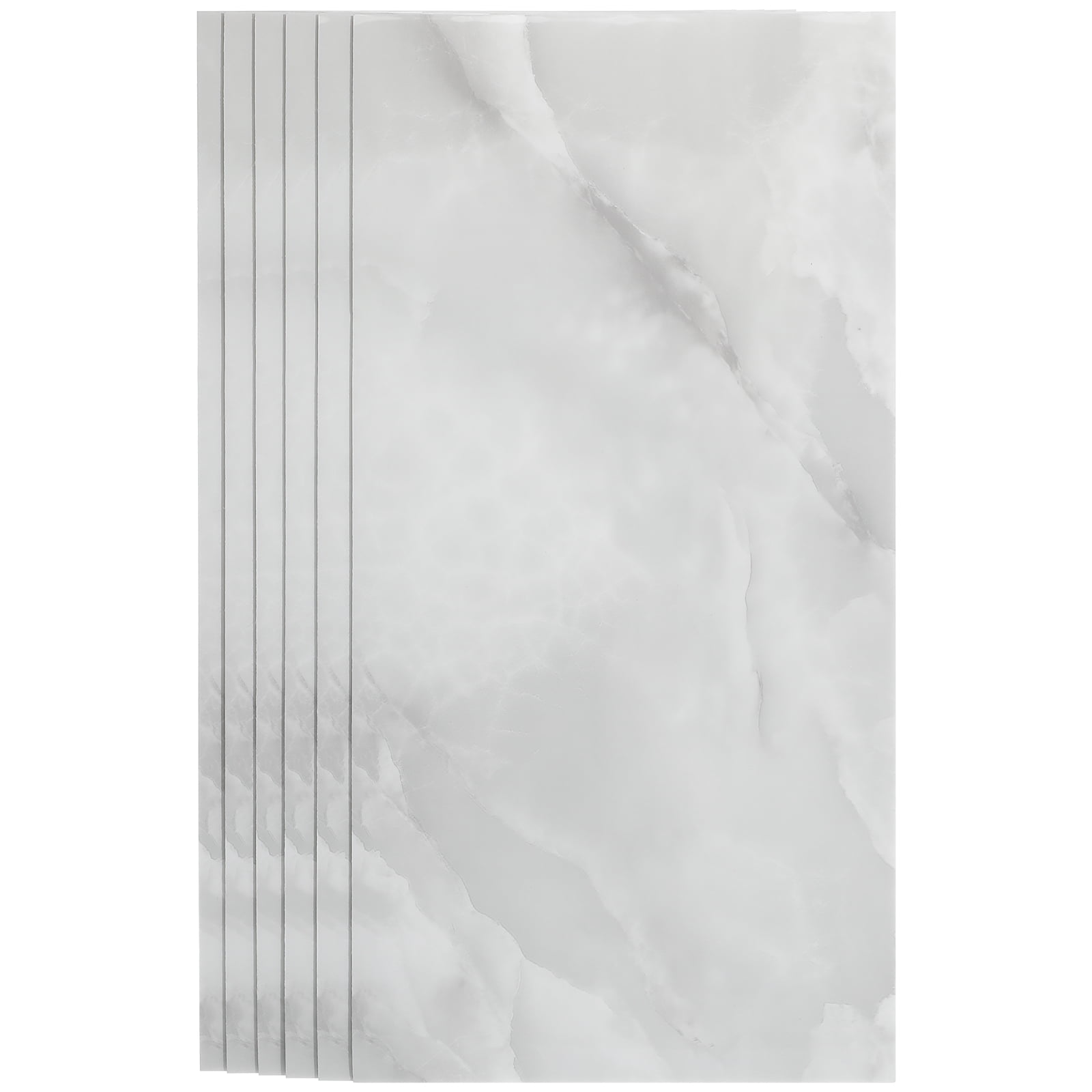 Foxnovo Peel and Stick Backsplash Tile Wall Stickers (40 Pack, 11.8 in x 23.6 in) 9wv22