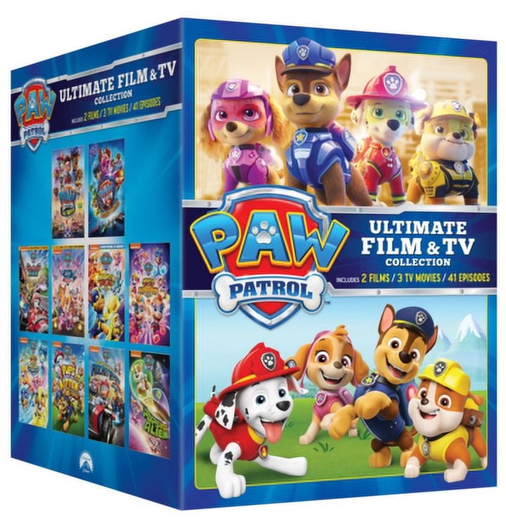 Paramount PAW Patrol Ultimate Film & TV Collection (10-DVD Set) eu4l9