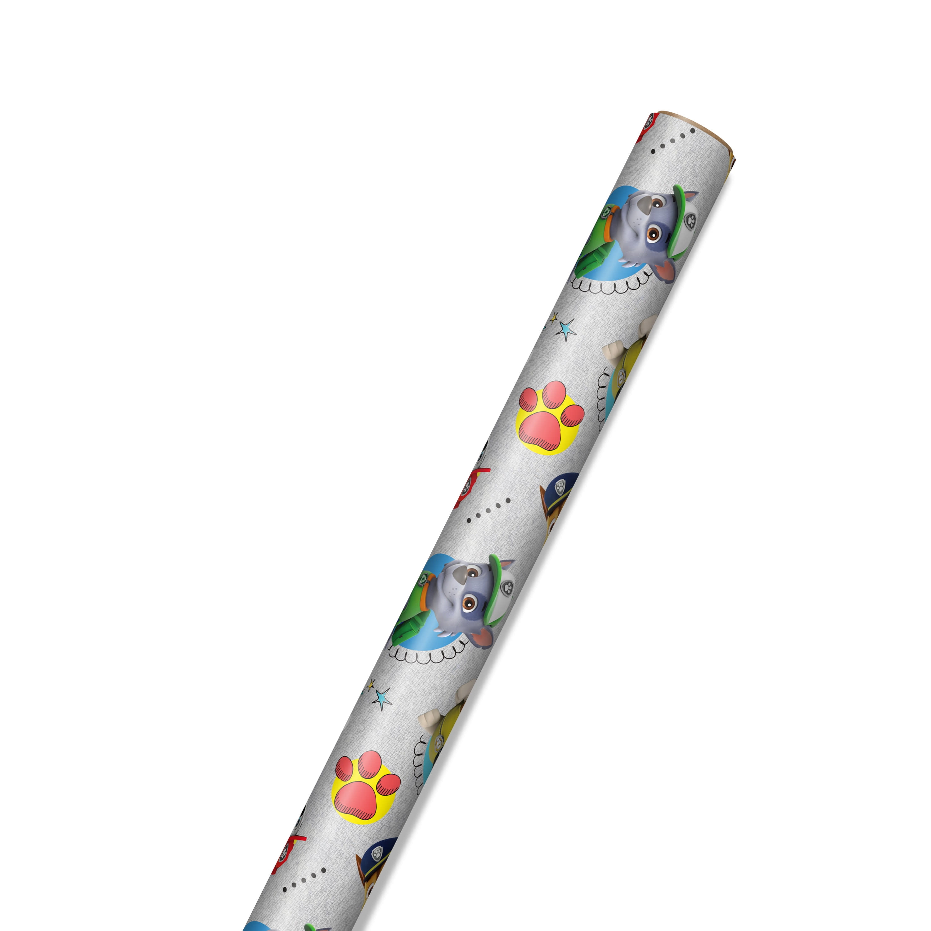 Hallmark Paw Patrol Gift Wrapping Paper (Multicolor, 22.5 sq. ft.) vl1bg
