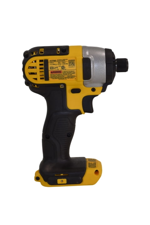 DEWALT 20V MAX 1/4 in Cordless Impact Driver (DCF885B) Compact Power Tool with 3-LED Work Light (Tool Only) s4qbo